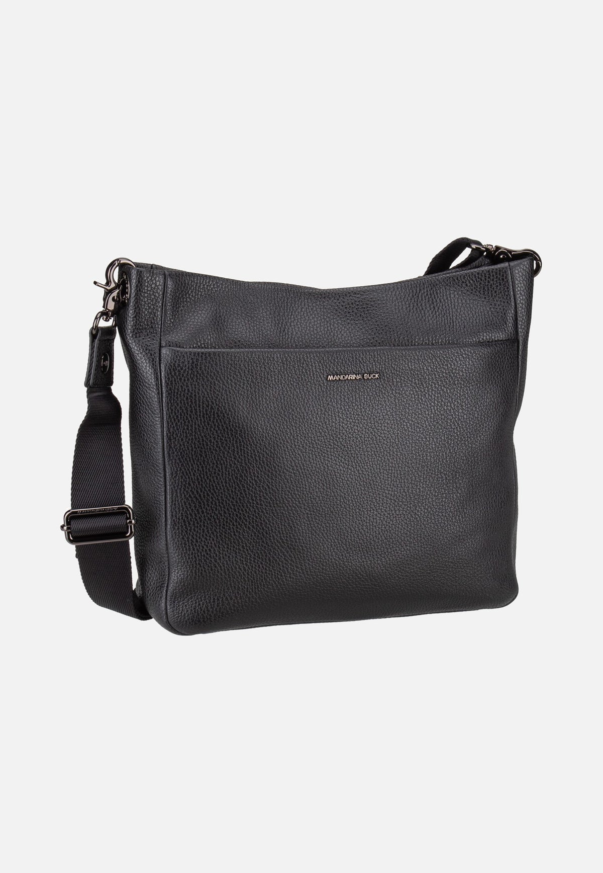 Mandarina Duck Mellow Leather Large FZT04 Nero Bolso bandolera