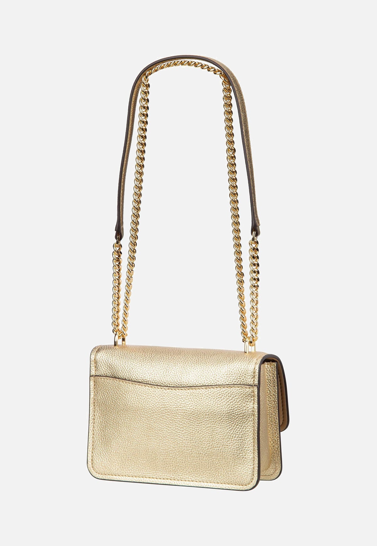 Michael Kors Claire SM Xbody Pebble Pale Gold Sac de soirée