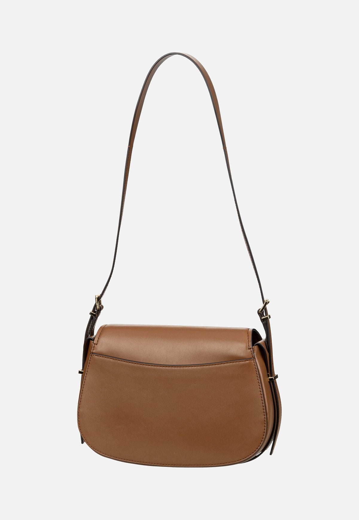 Michael Kors Lydia MD Flap Luggage Saddle Bag