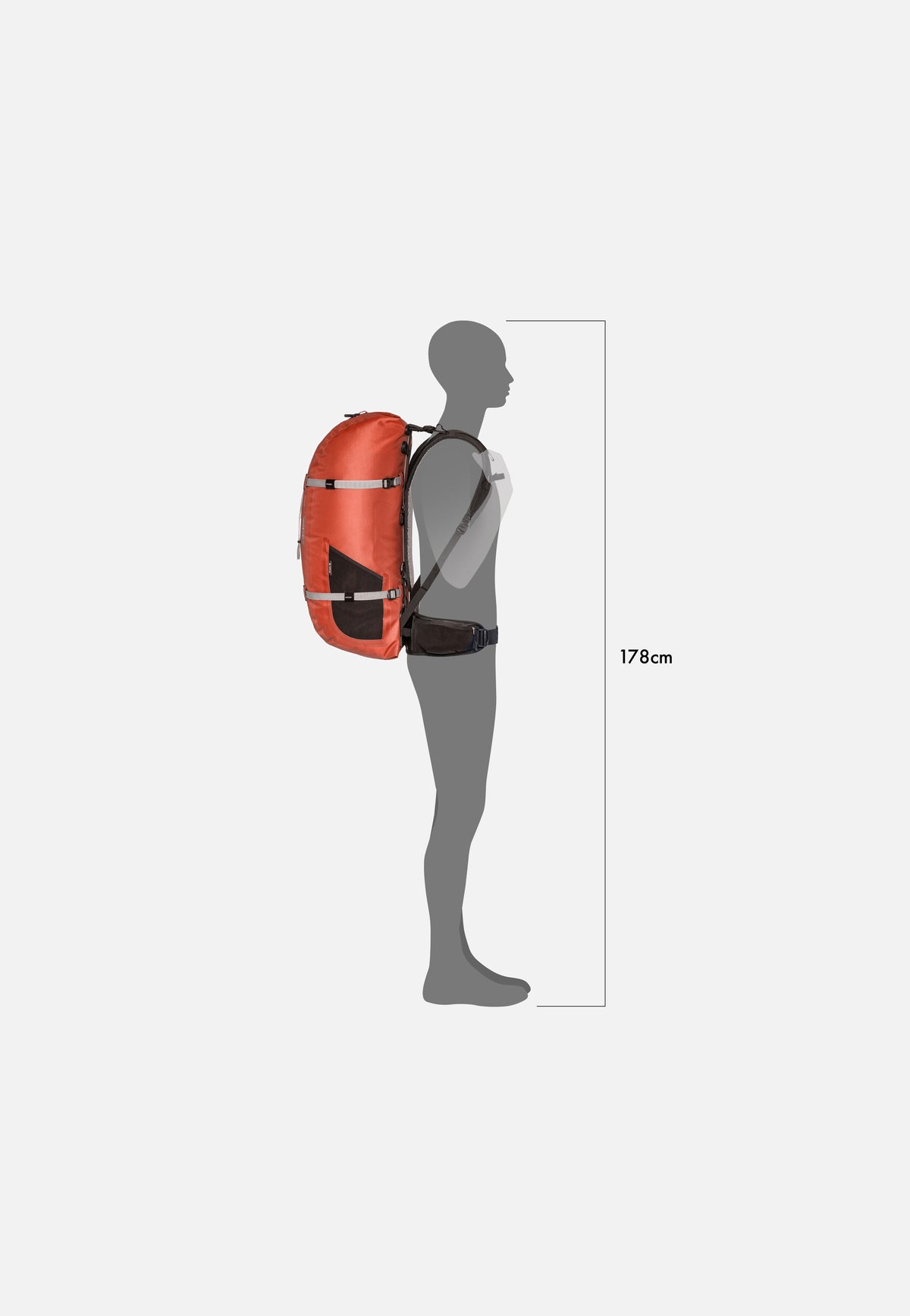 ORTLIEB Atrack 45L Rooibos Travel Backpack