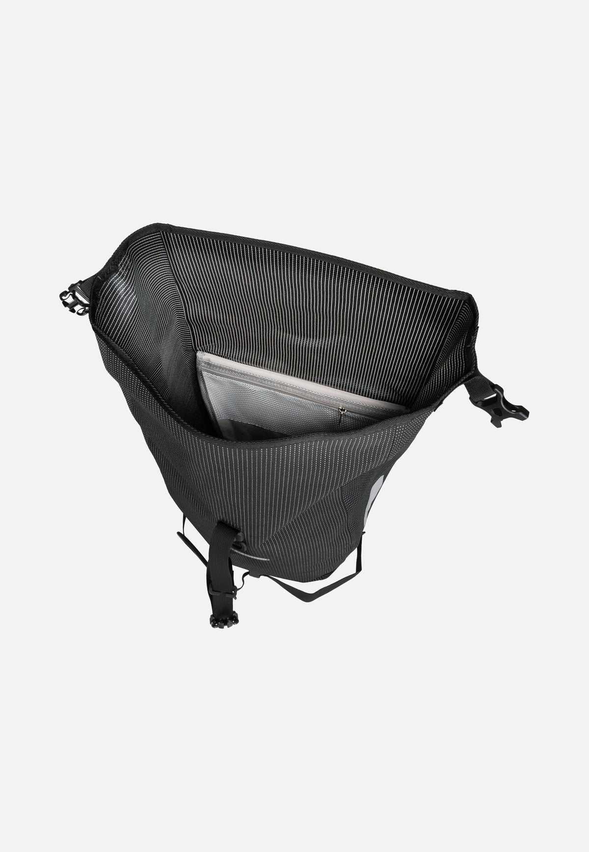 ORTLIEB Back-Roller High Visibility Single QL3.1 Black Reflective Fietstas