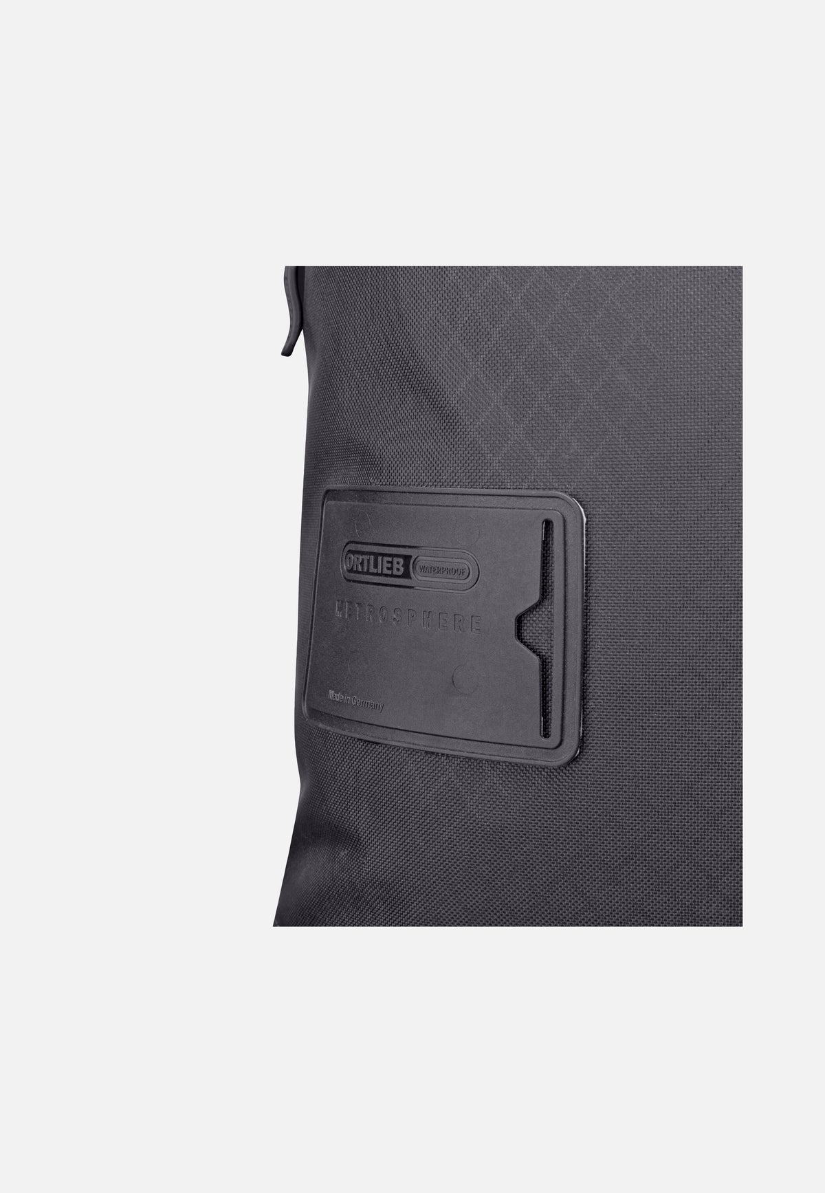 ORTLIEB Daypack Metrosphere Black Embossed Rolltop Rugzak