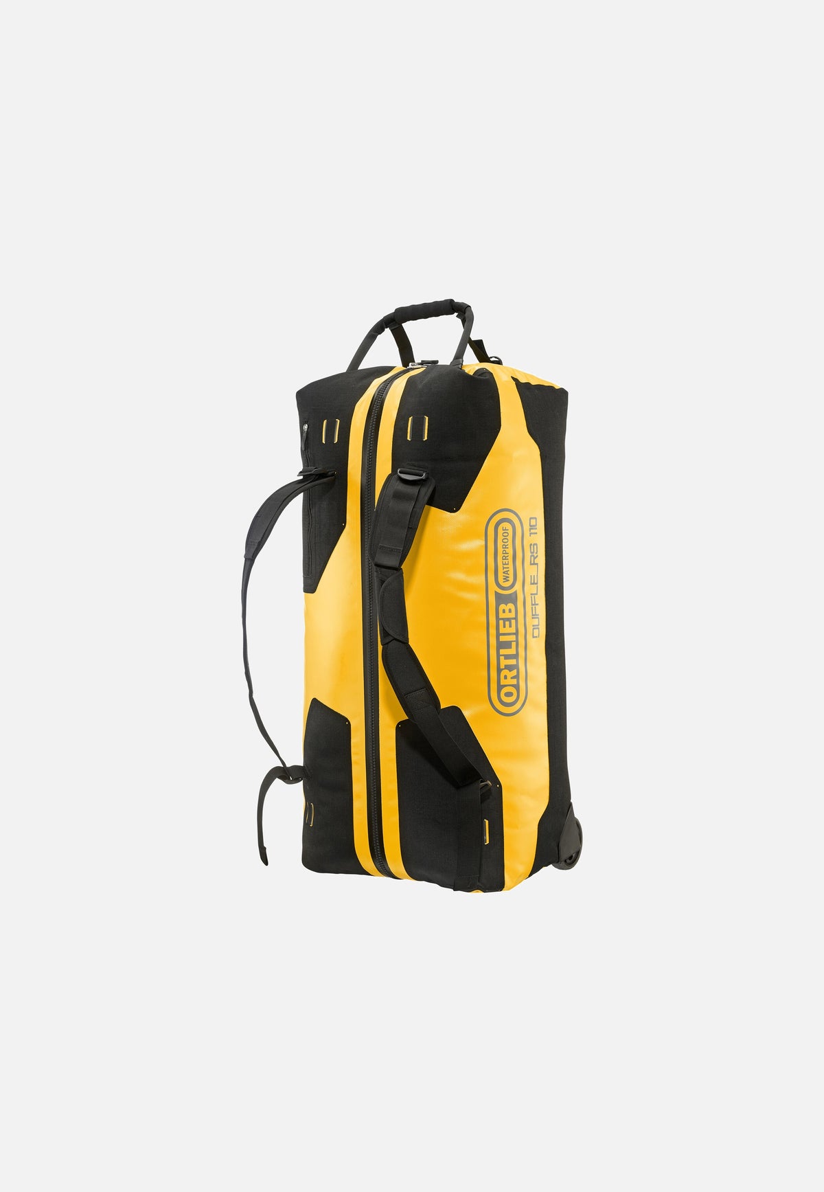 ORTLIEB Duffle RS 110L Sonnengelb Schwarz Travel Bag with Wheels