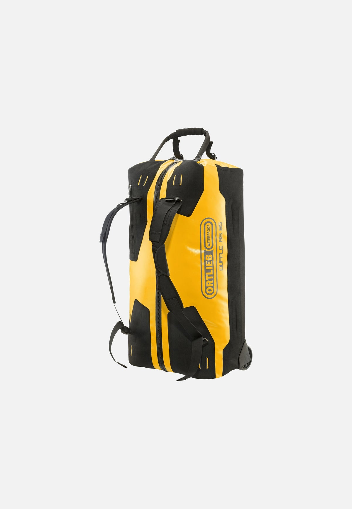 ORTLIEB Duffle RS 85L Sonnengelb Schwarz Travel Bag with Wheels