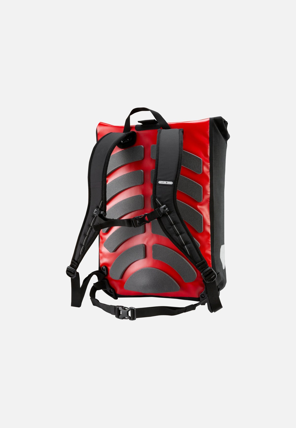 ORTLIEB Messenger-Bag Rot Schwarz Rolltop Backpack