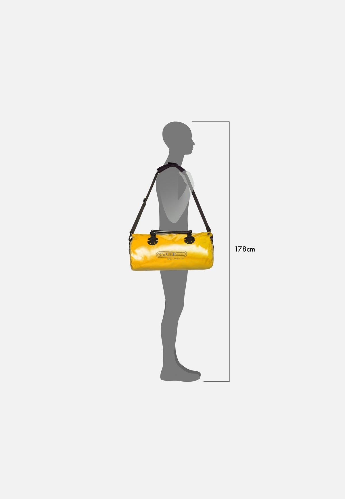 ORTLIEB Rack-Pack 31L Sonnengelb Dufflebag