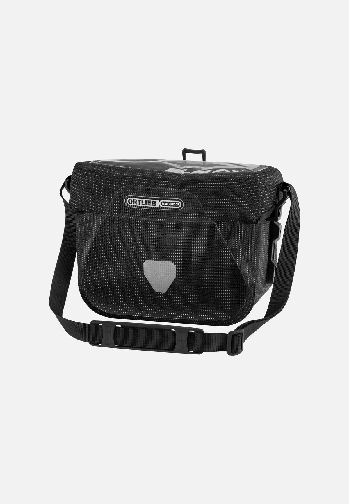 ORTLIEB Ulitmate High-Visibility 6,5L Schwarz Reflex Borsa da manubrio