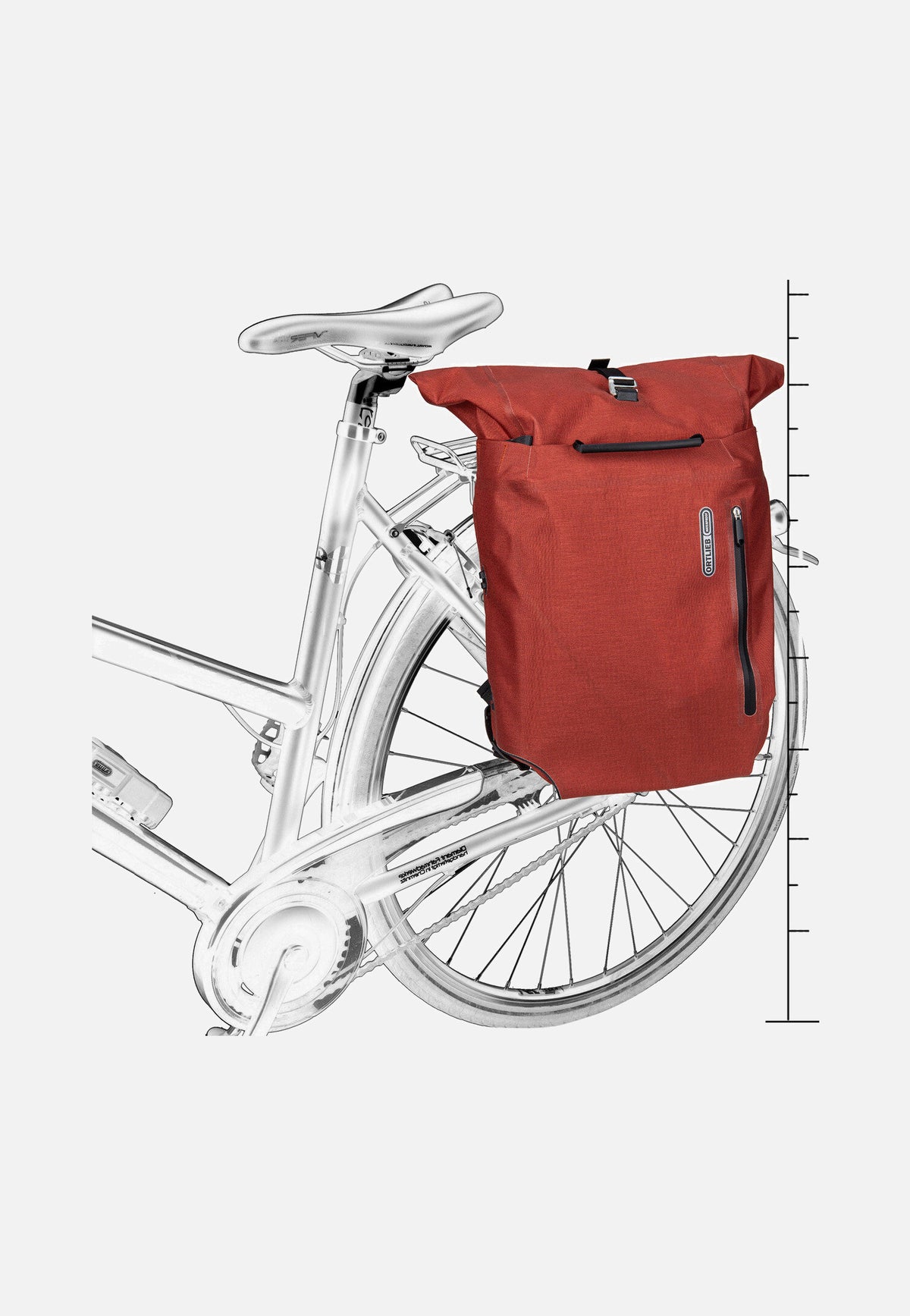ORTLIEB Vario Plus 26 QL2.2 Dark Chili Sac