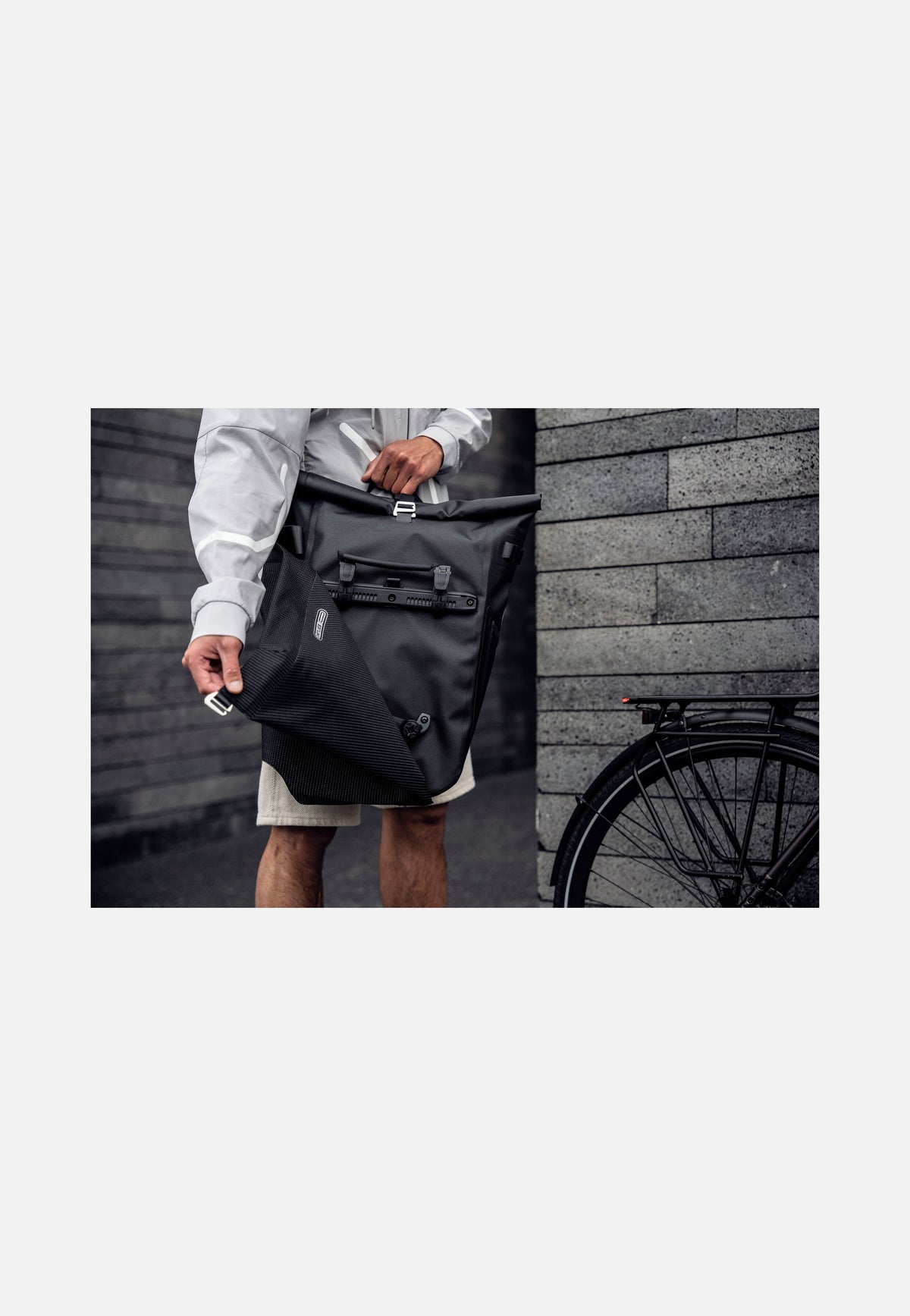 ORTLIEB Vario PS High Visibility Schwarz Bolsa