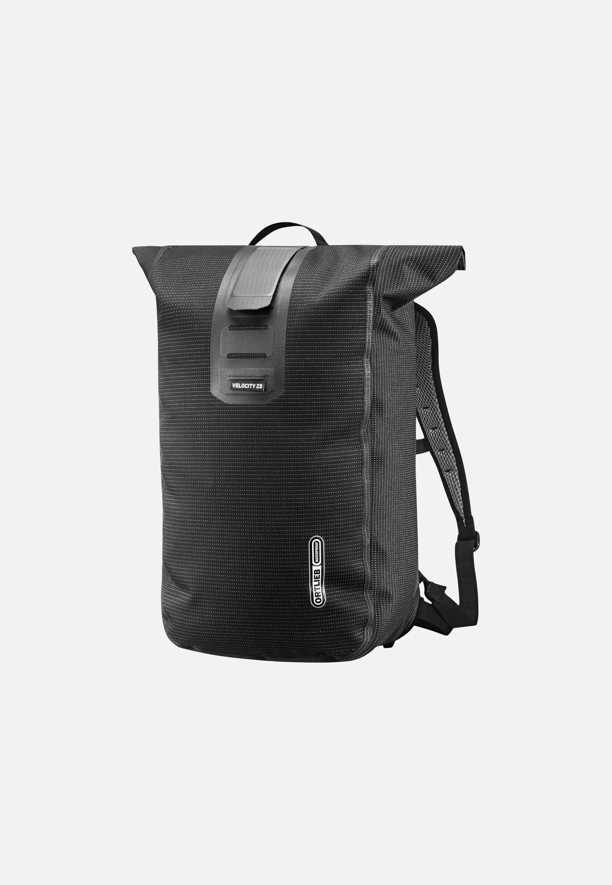 ORTLIEB Velocity High Visibility Schwarz Reflex Rolltop Backpack