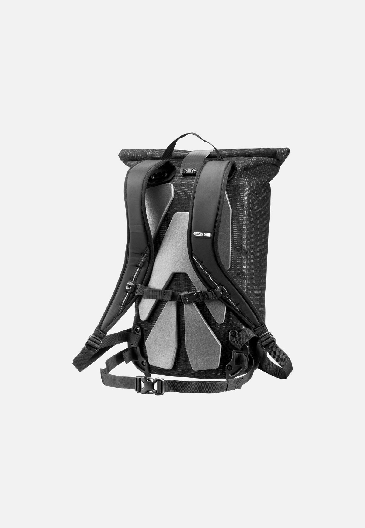 ORTLIEB Velocity High Visibility Schwarz Reflex Rolltop Backpack