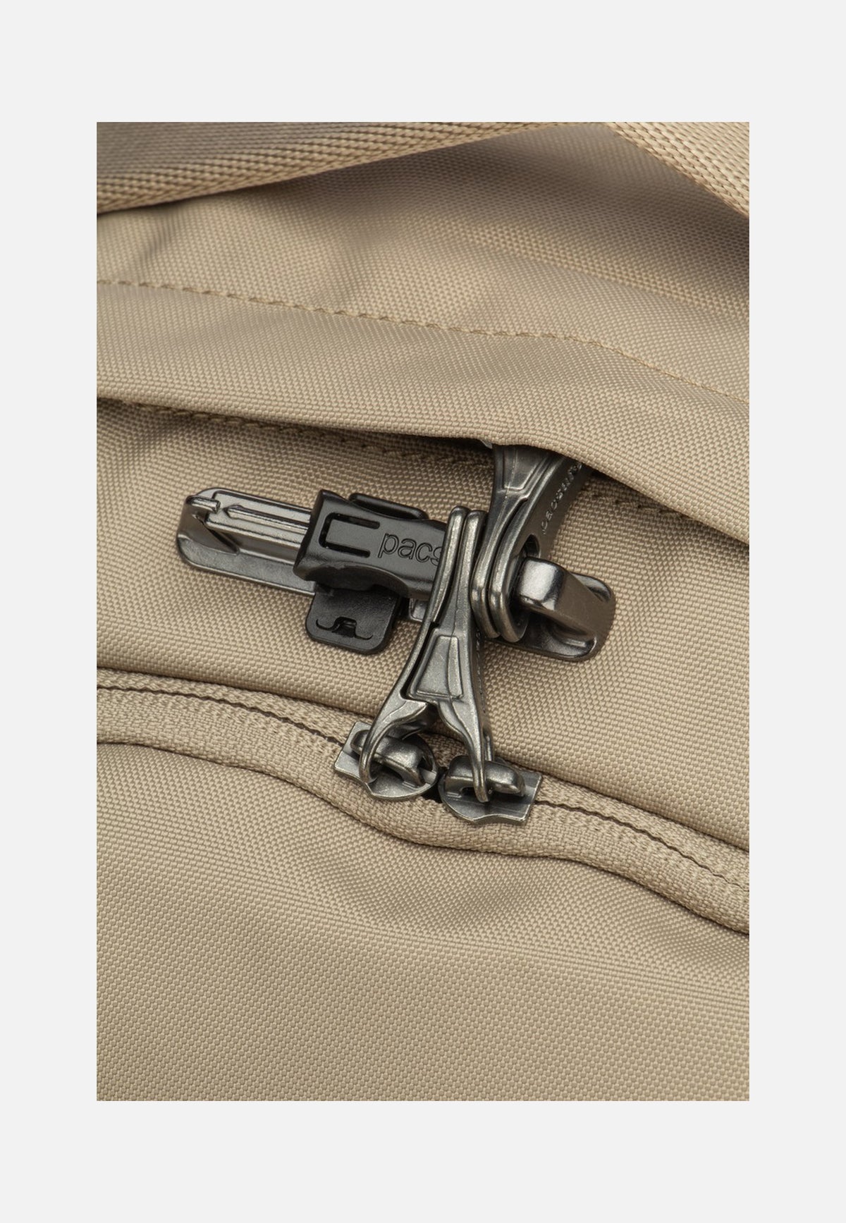 Pacsafe V20L City Beige Rugtassen