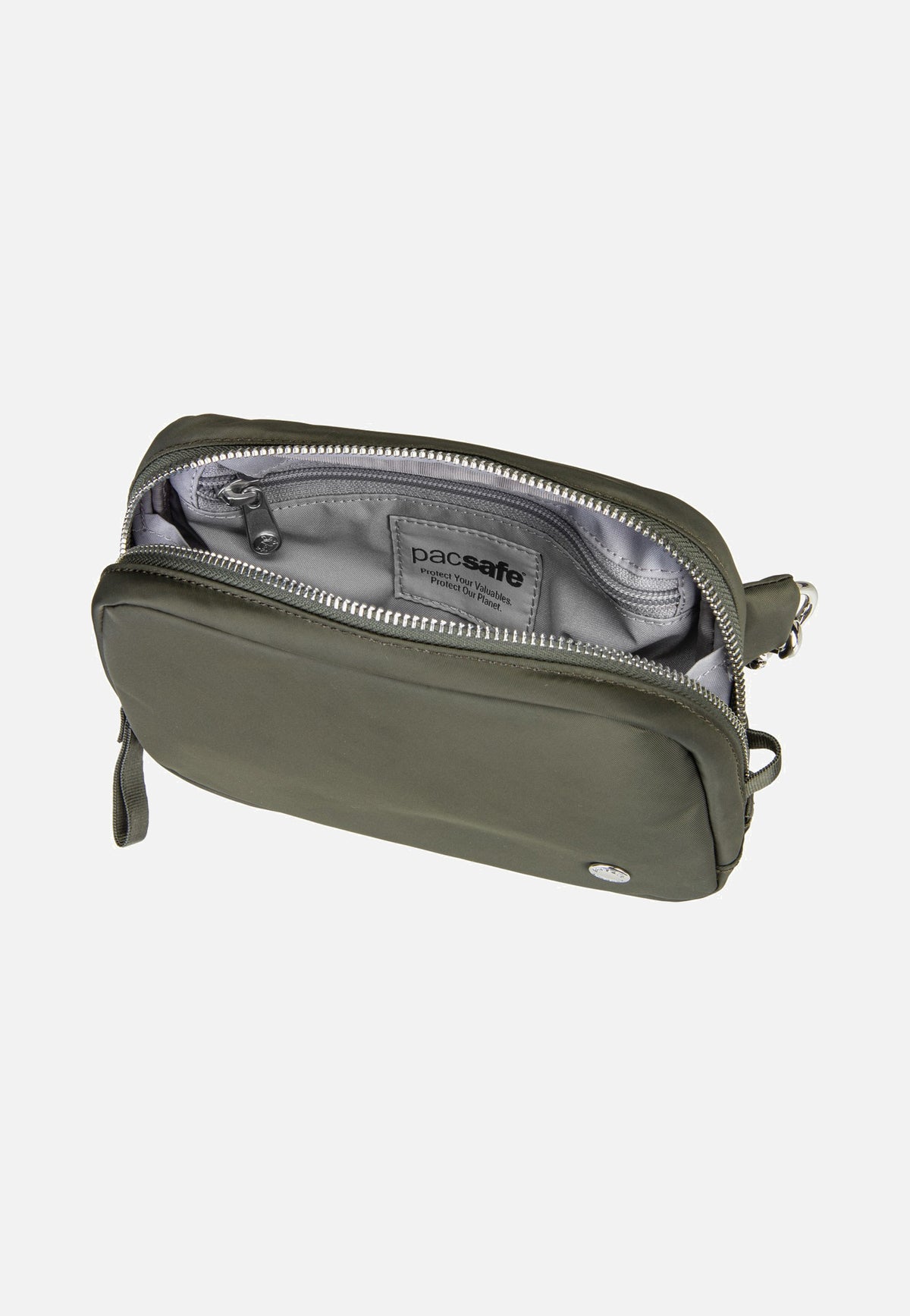 Pacsafe W Micro Sling Olive Sac bandoulière