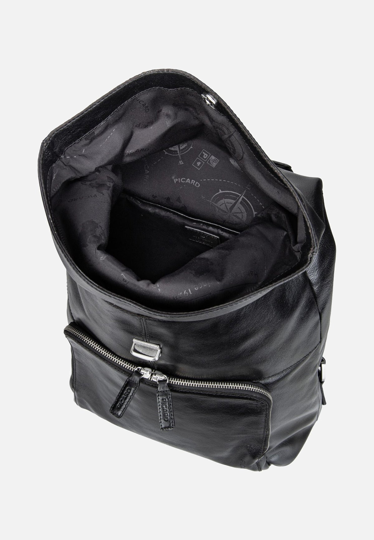Picard Buddy 5667 Schwarz Rolltop Backpack
