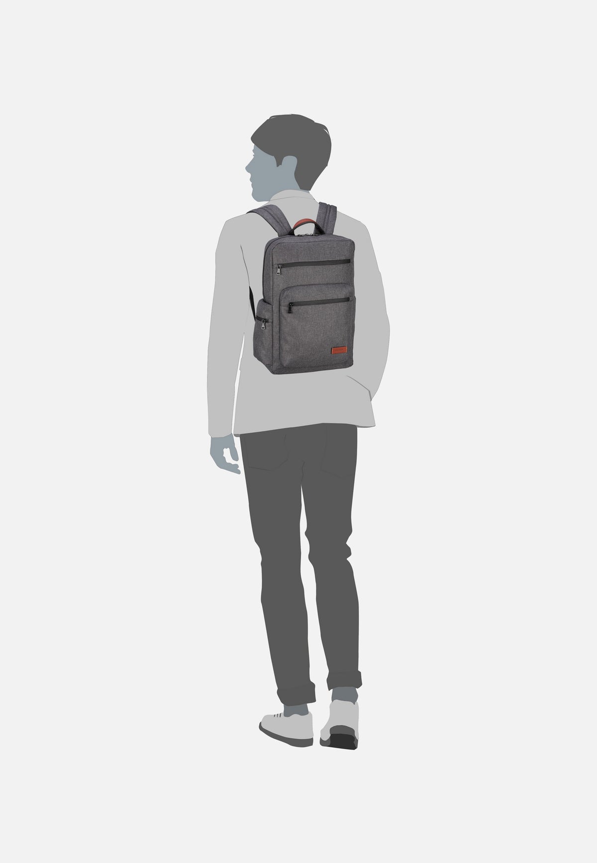 Picard Go Eco 2965 Anthrazit Backpack