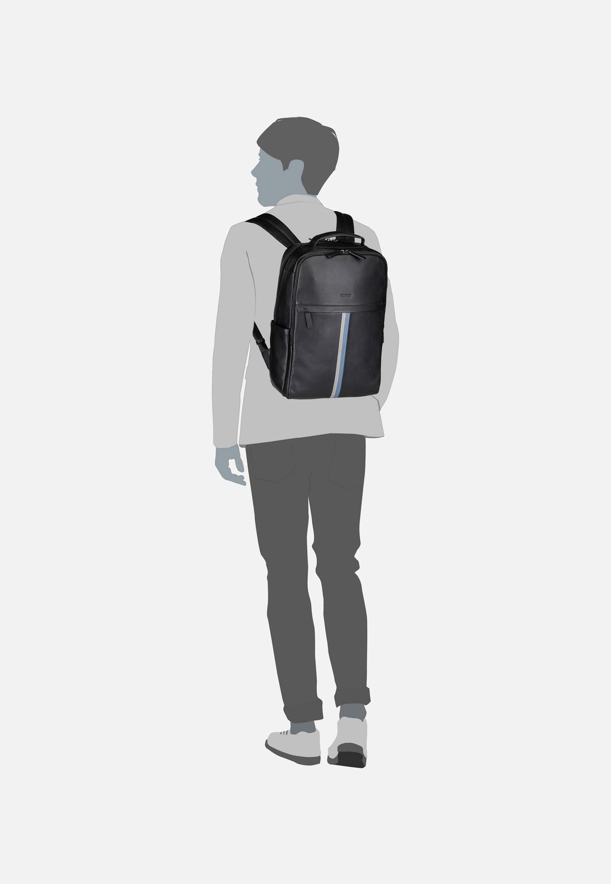 Picard Horizon 1233 Schwarz Backpack