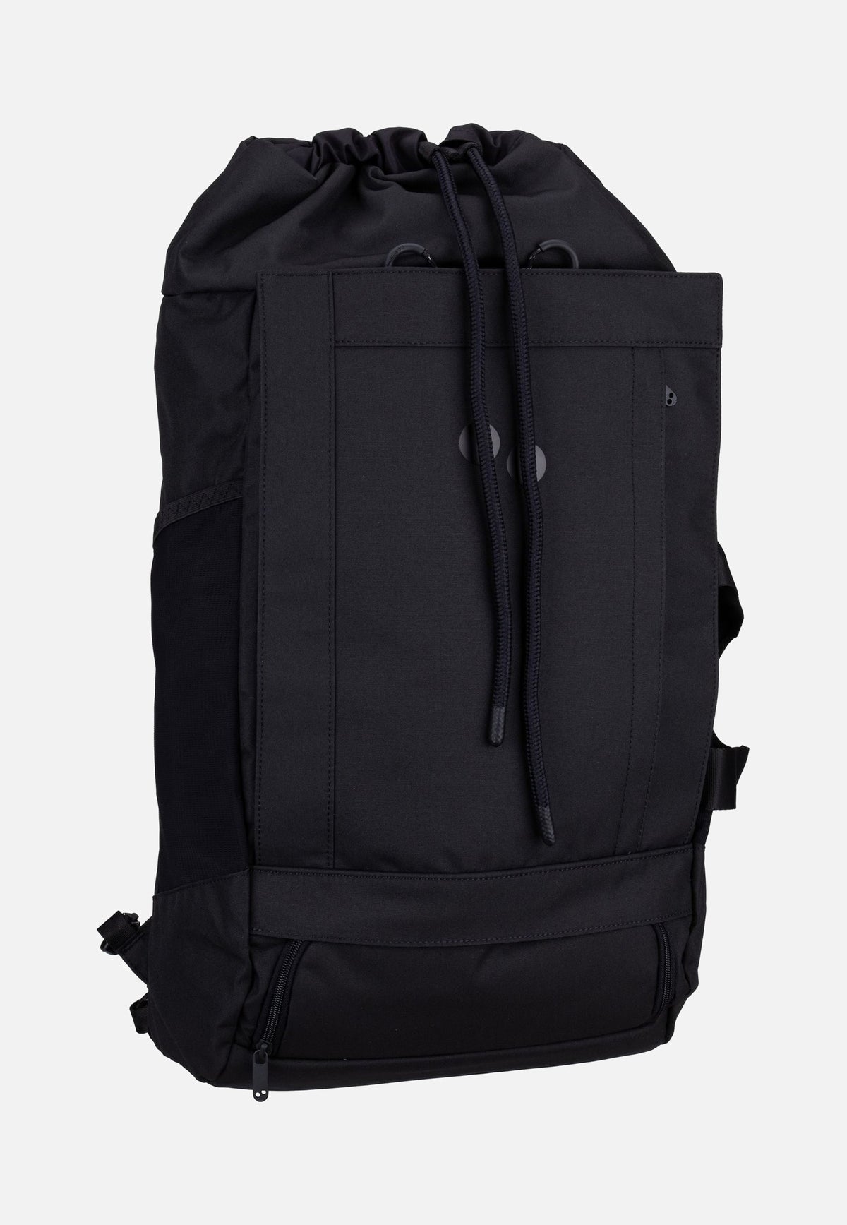 pinqponq Blok Large Rooted Black Travel Backpack