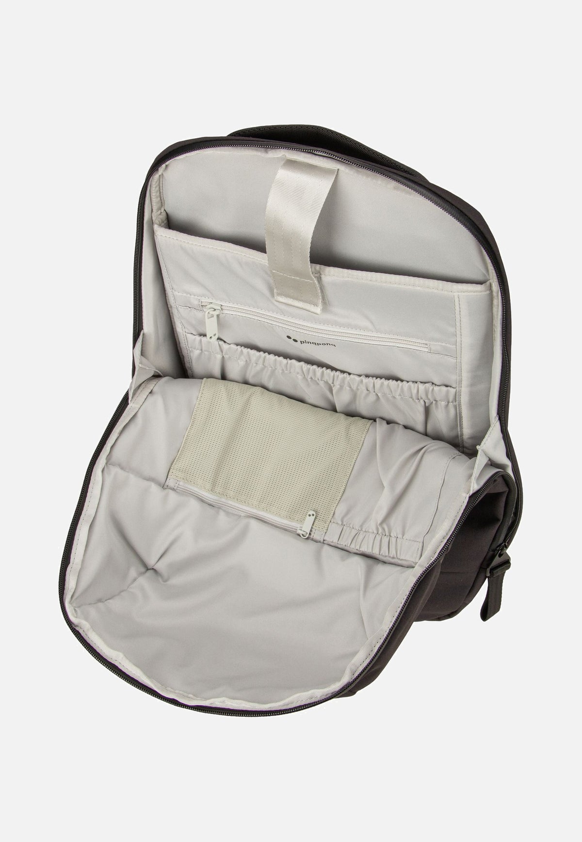 pinqponq Kontor Solid Black Mochila