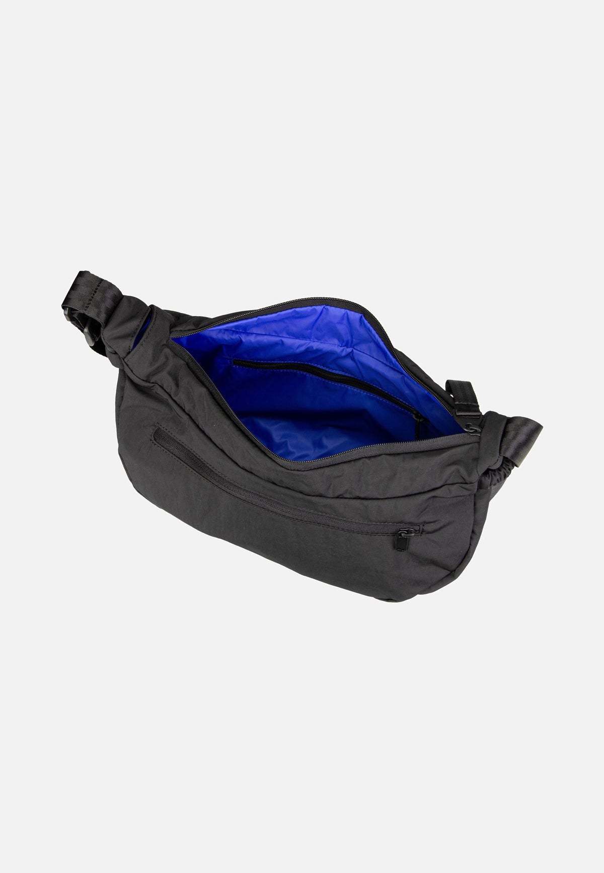 pinqponq Krumm Medium Crinkle Black Sac à bandoulière