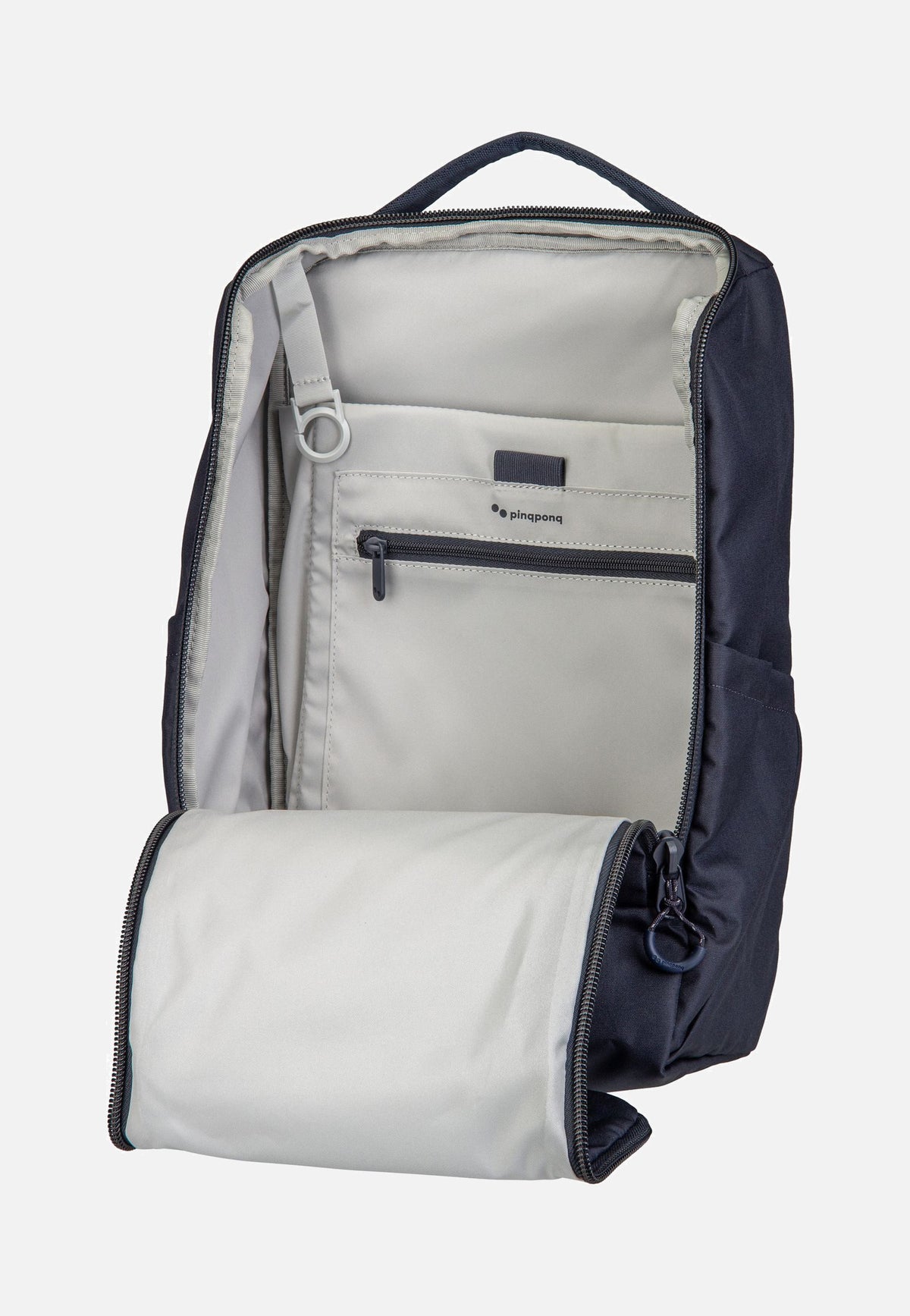 pinqponq Purik Fjord Navy Mochila