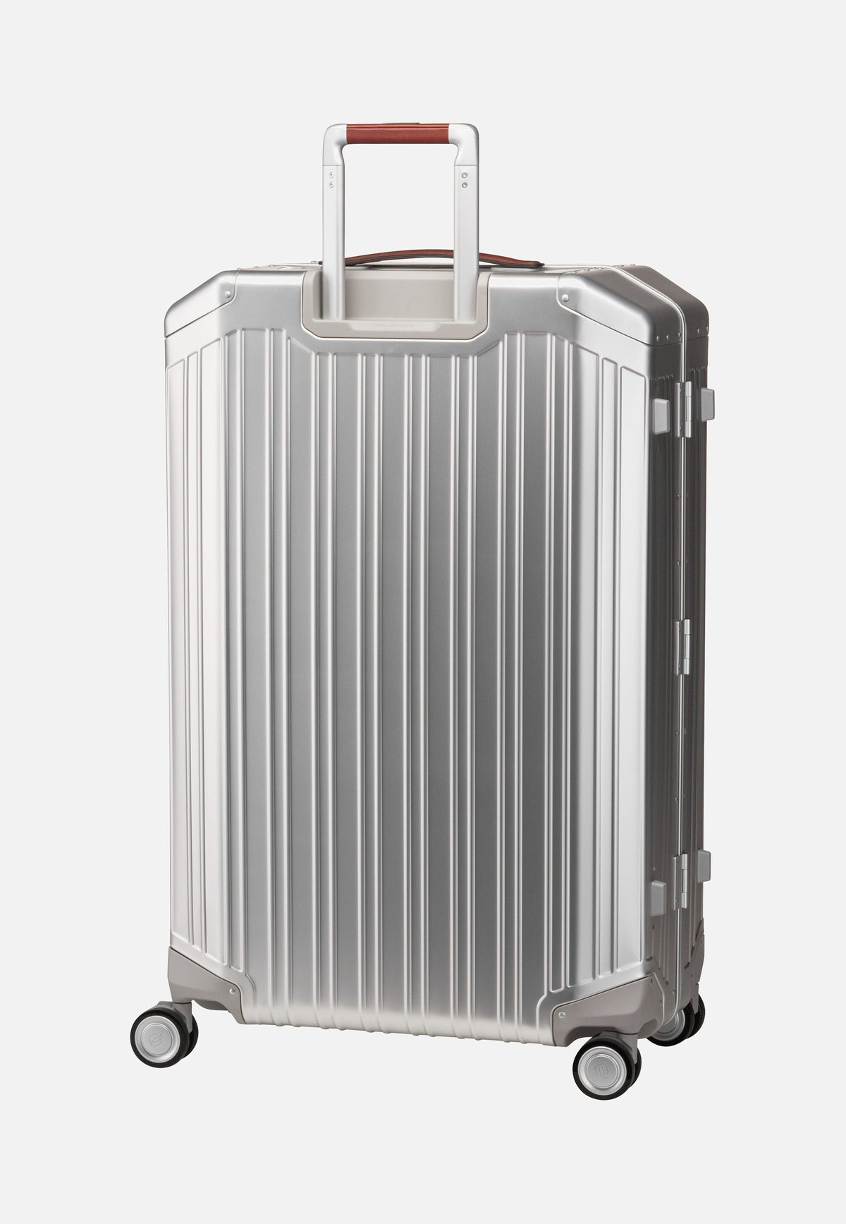 Piquadro PQ Alu Big Size Spinner Grigio-Cuoio Suitcase