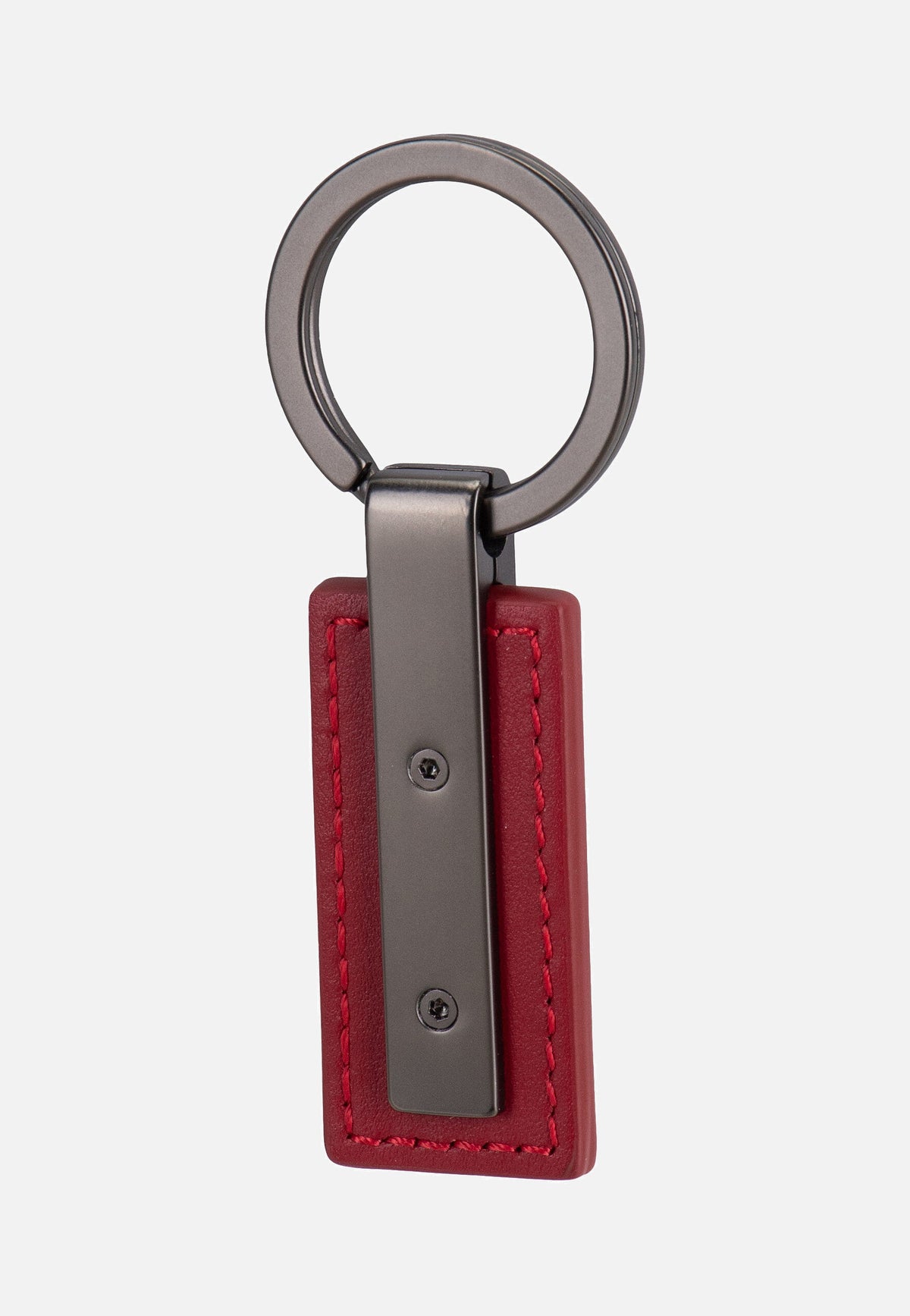 Porsche Design Keyring Metal Bar 28801 Carmine Red Keychain