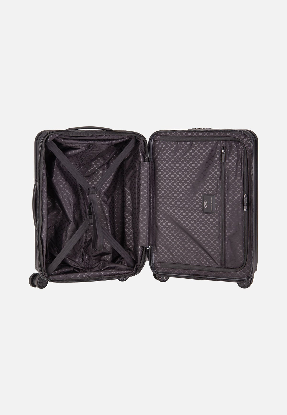 Porsche Design Roadster HC Trolley S Bus. Black Matt Suitcase