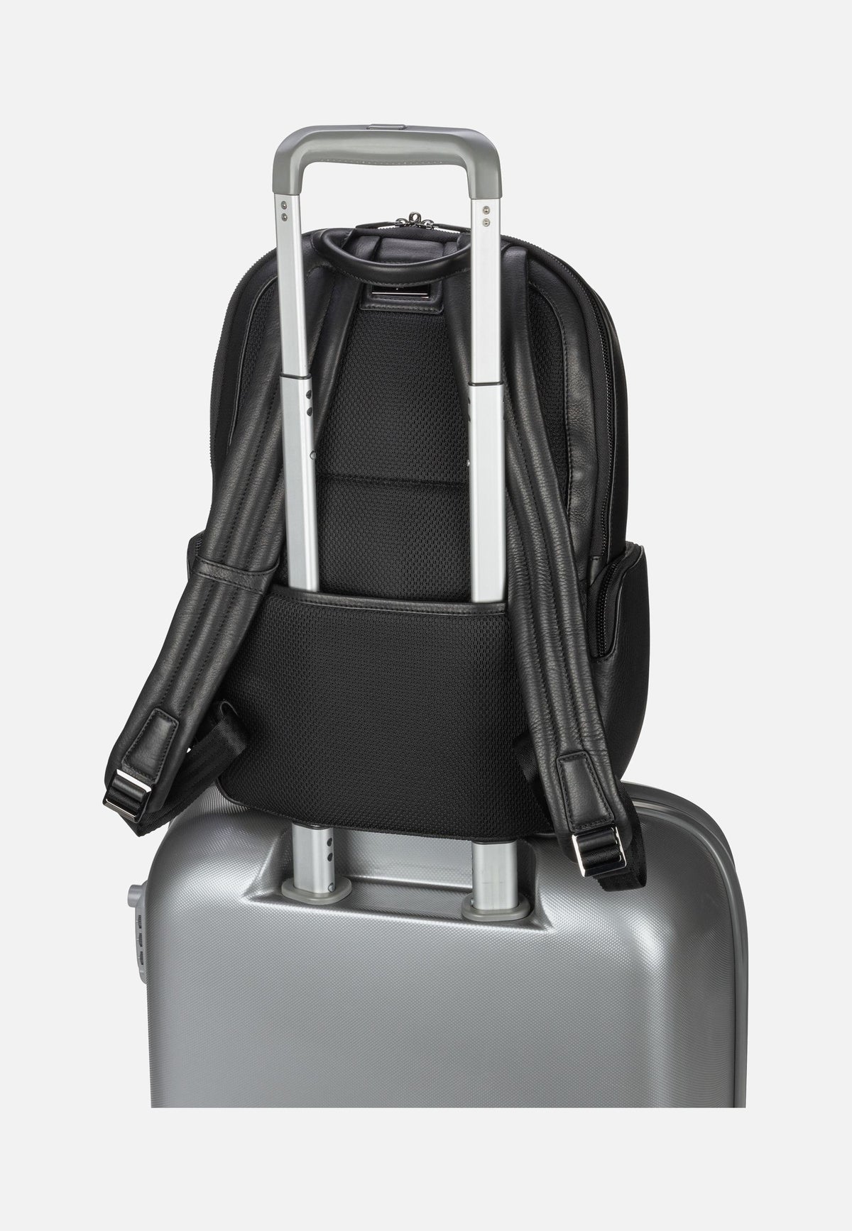 Porsche Design Roadster Leather M1 Black Mochila