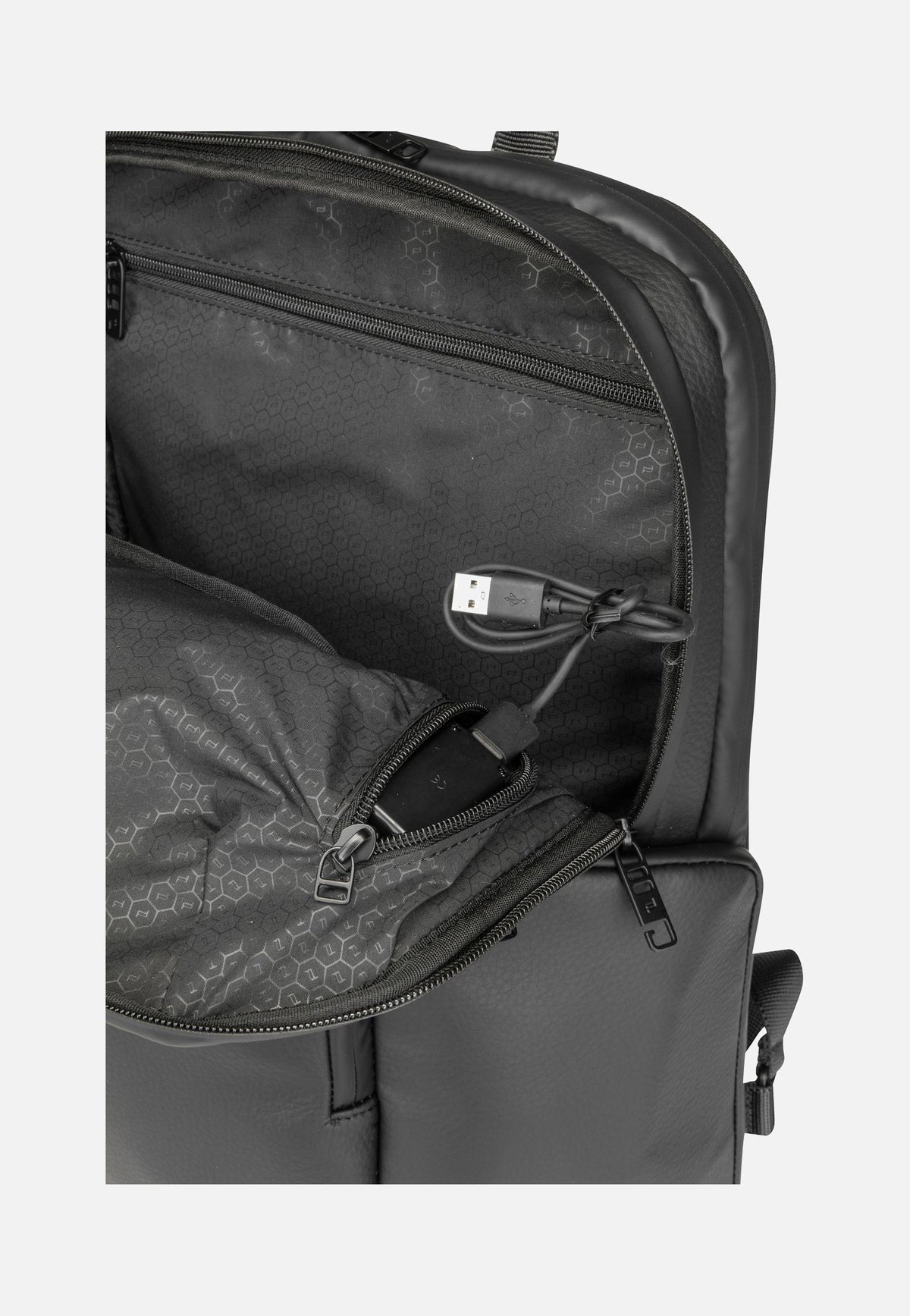 Porsche Design Urban Eco Leather M2 Black Backpack