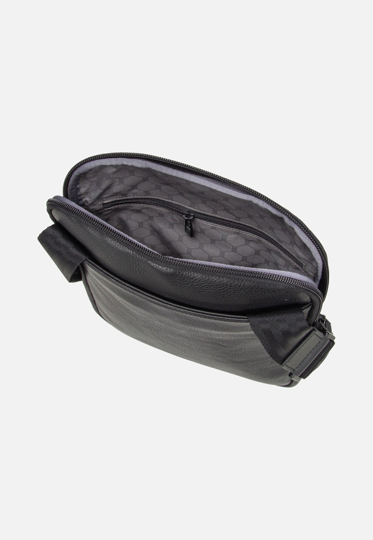 Porsche Design Roadster Leather Evo Shoulder Black Crossbody Bag
