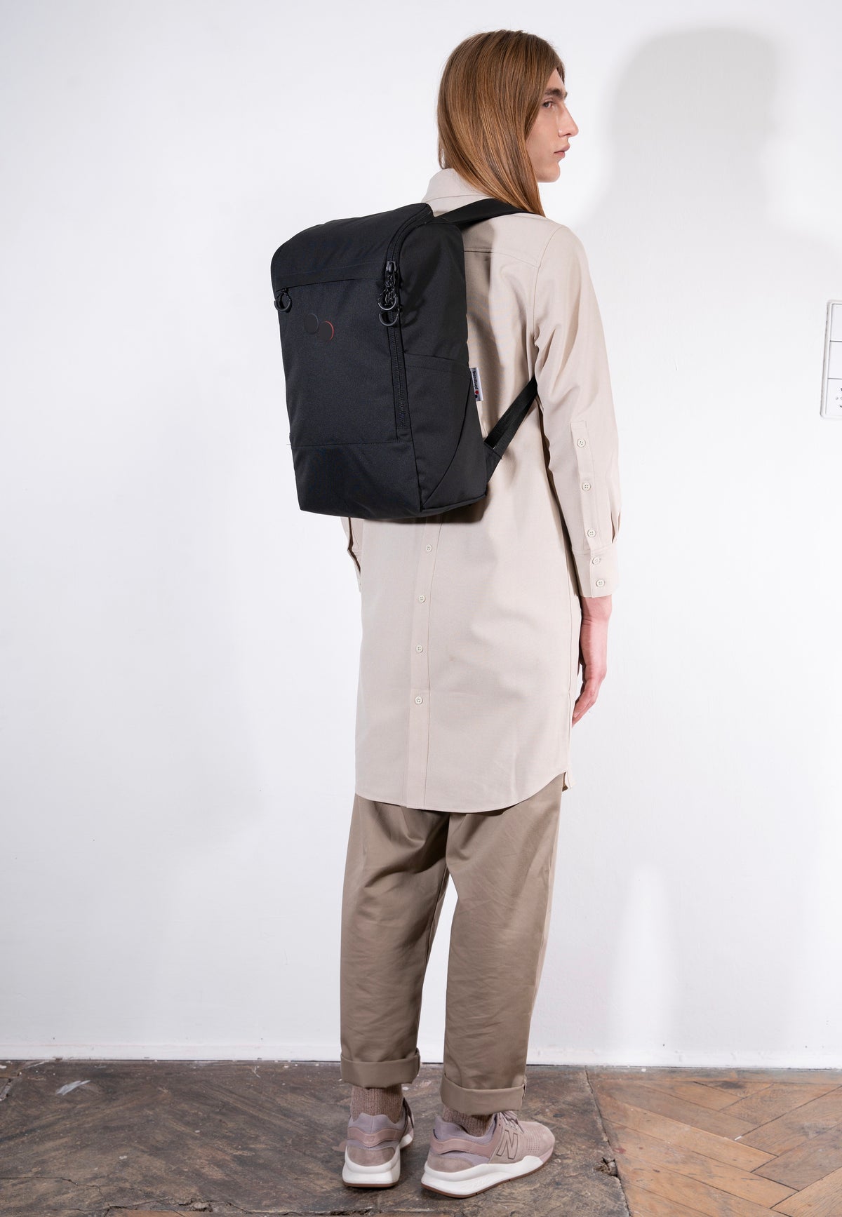 pinqponq Purik Rooted Black Mochila
