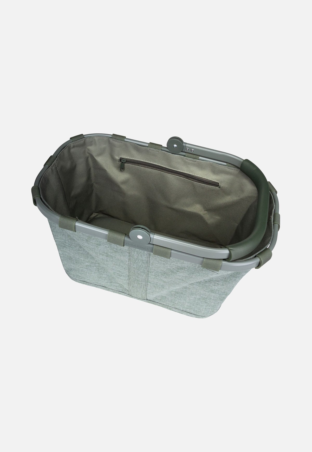 reisenthel Carrybag Frame Twist Sage Shopping Basket