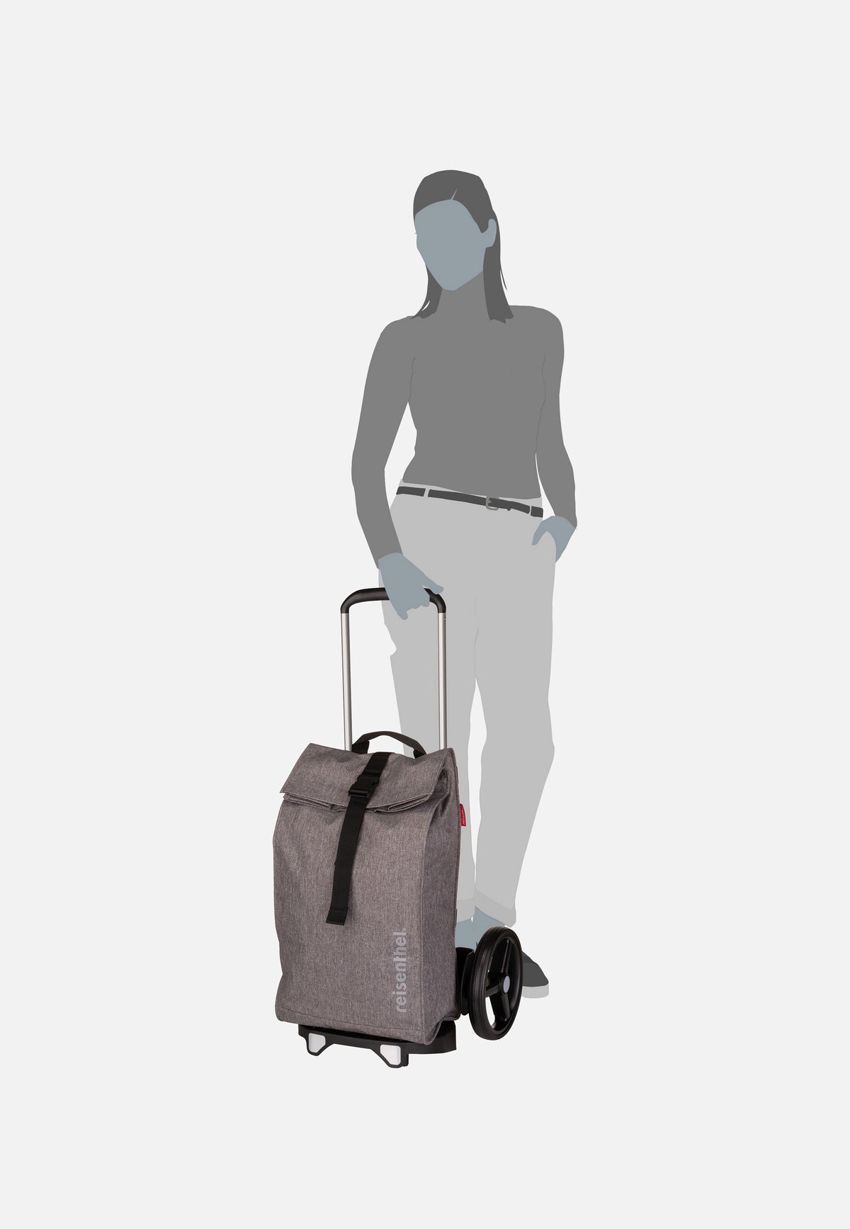 reisenthel citycruiser Twist Silver chariot de courses
