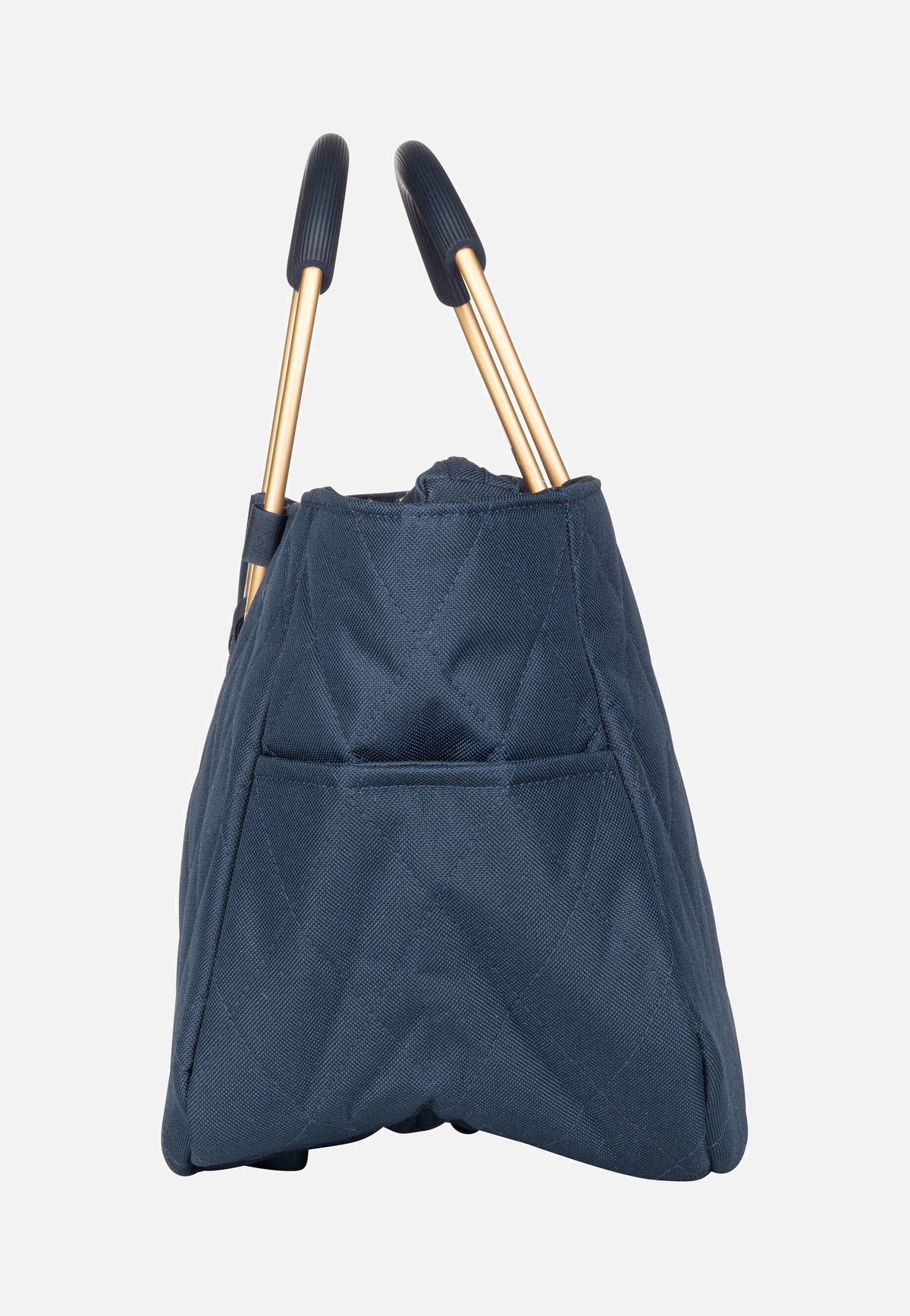 reisenthel Loopshopper M Frame Rhombus Midnight Gold Shopping Basket