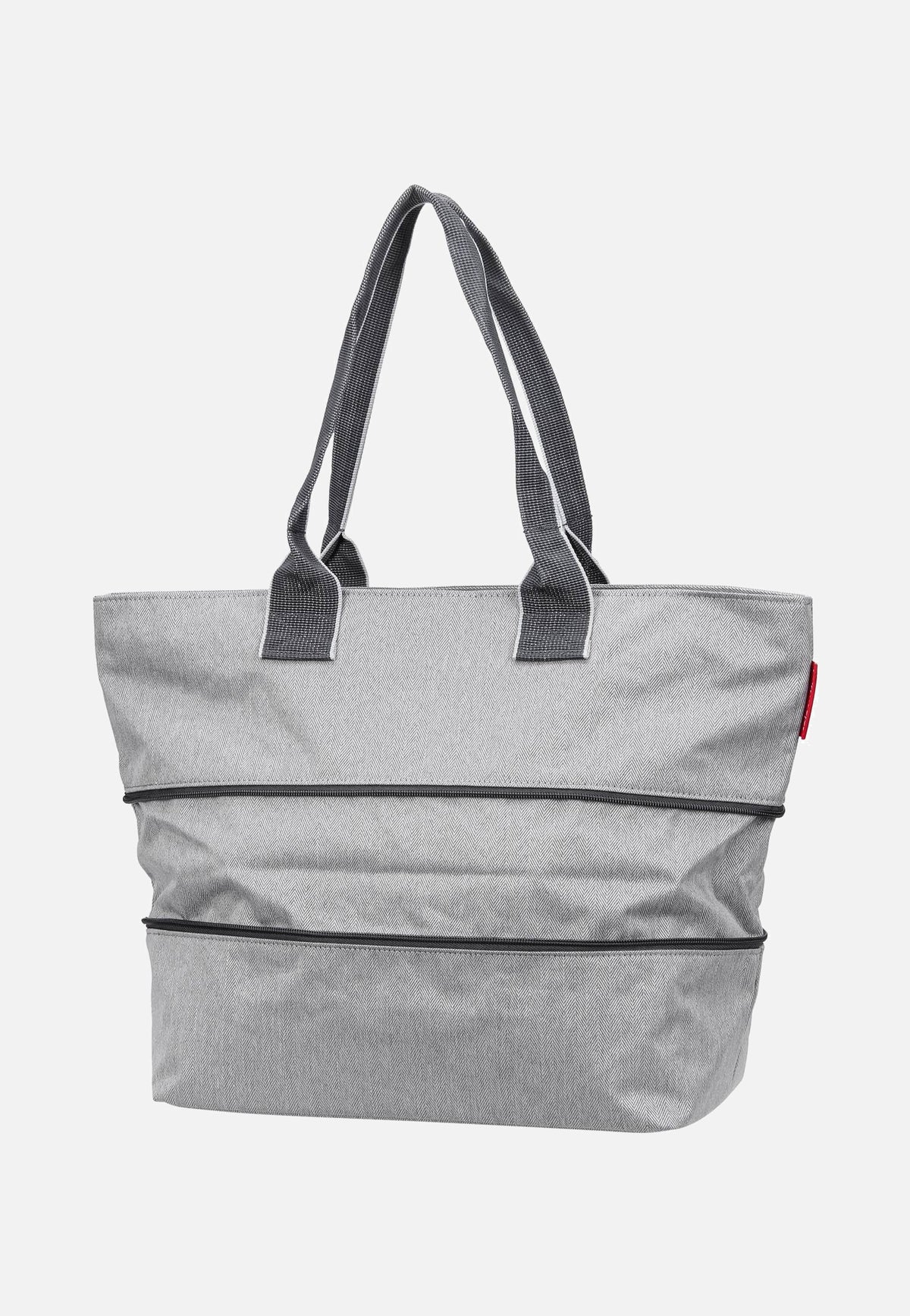 reisenthel Shopper E1 Herringbone Grey Boodschappentas