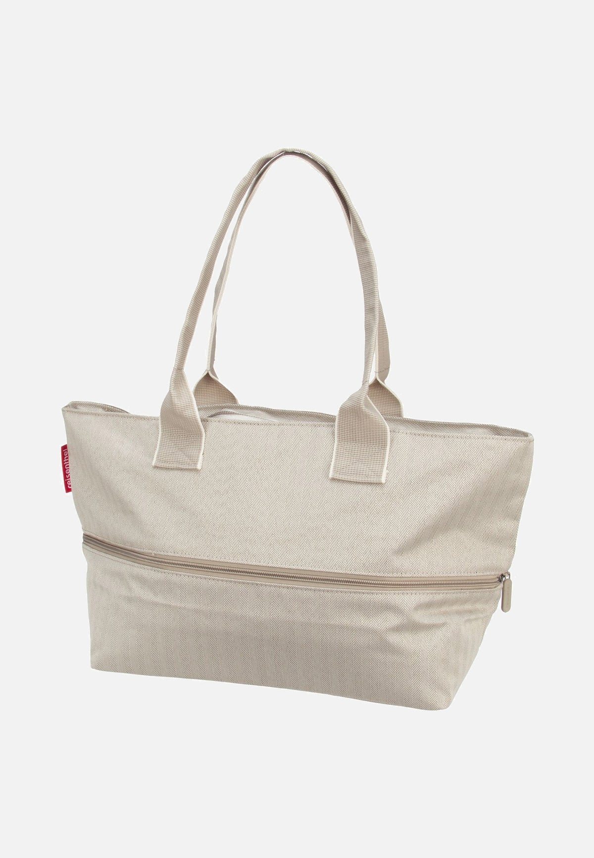 reisenthel Shopper E1 Herringbone Sand Shopping Bag
