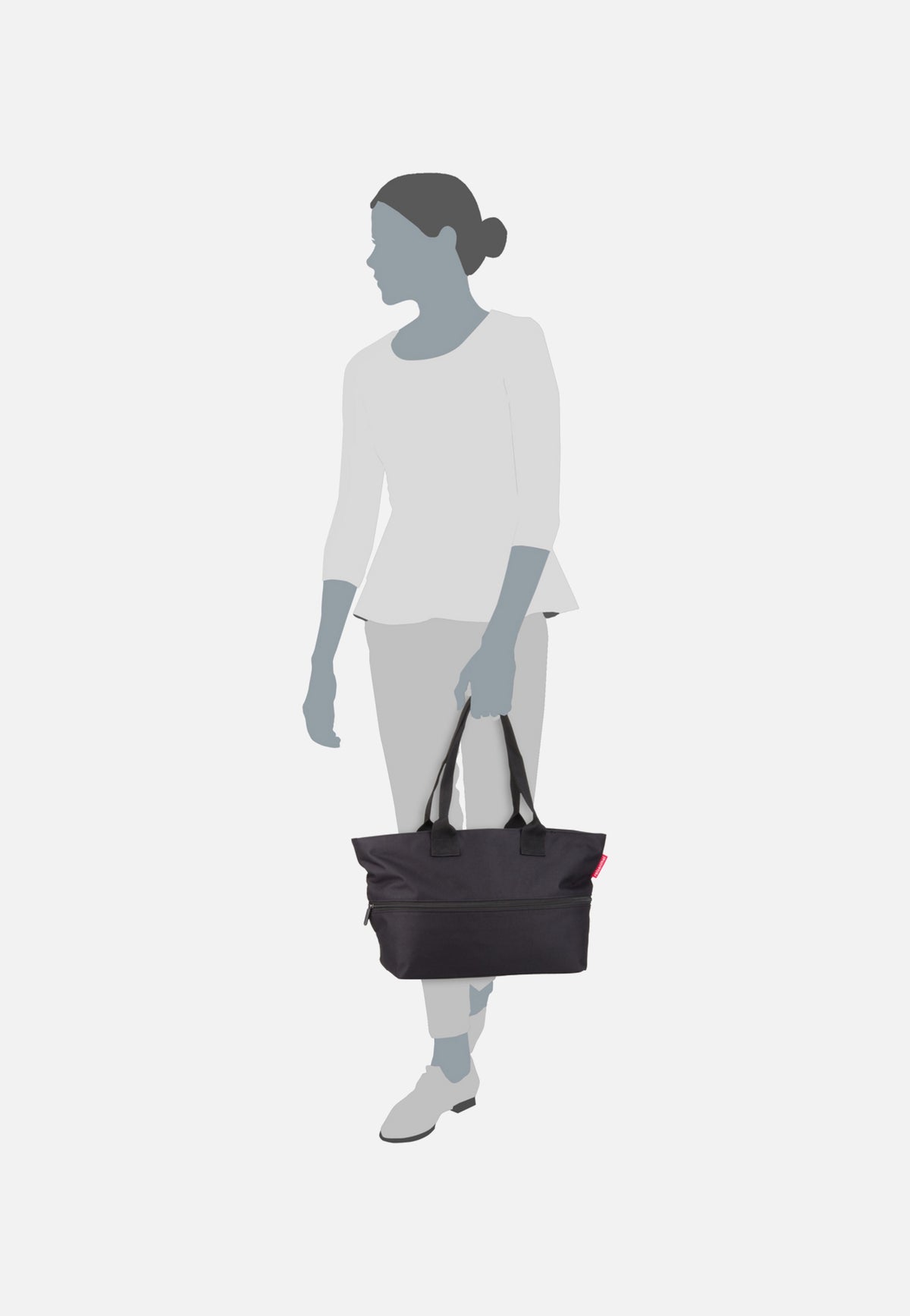 reisenthel Shopper E1 Black Shopping Bag