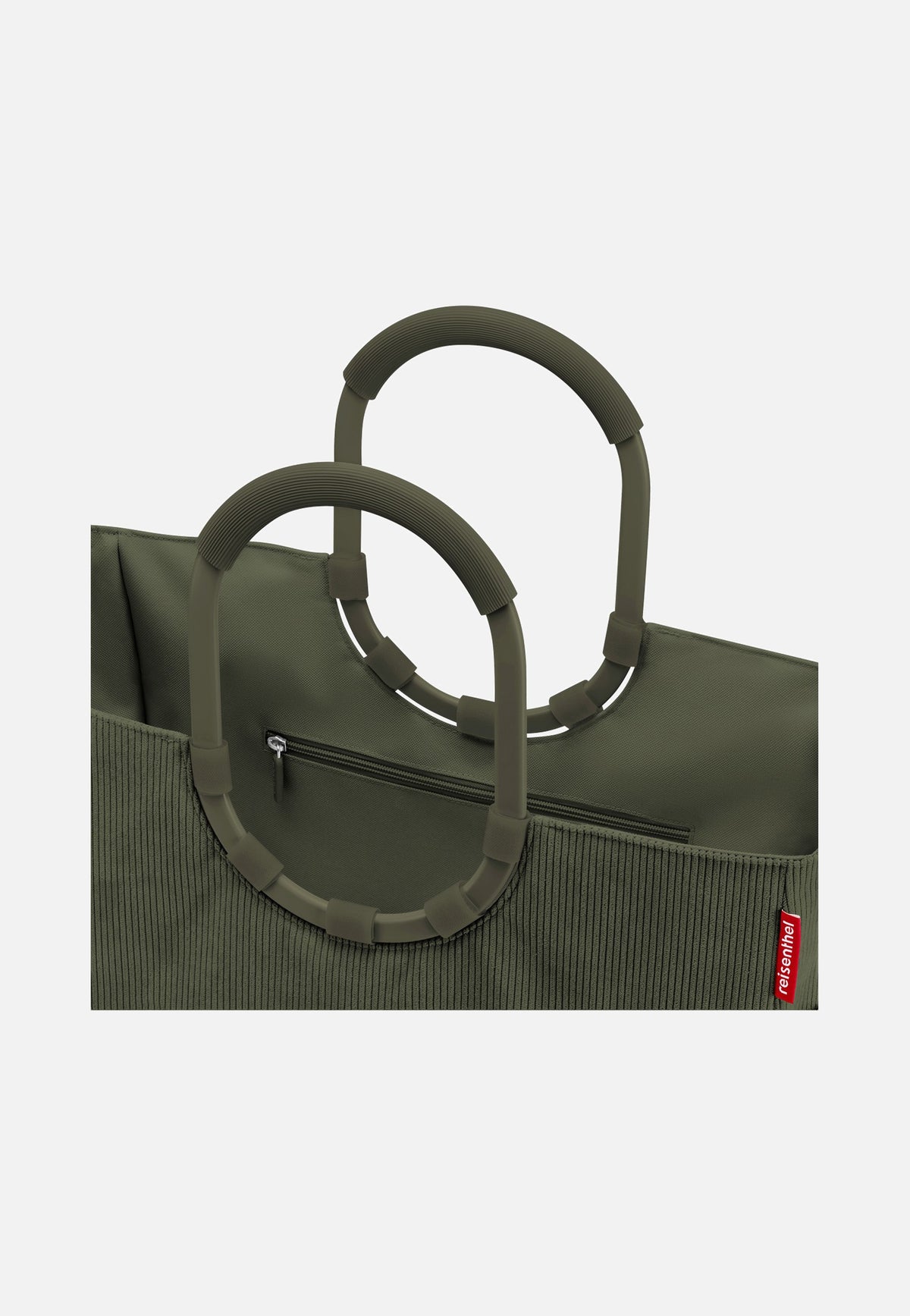 reisenthel Loopshopper L Cord Dark Matcha Carrello della spesa