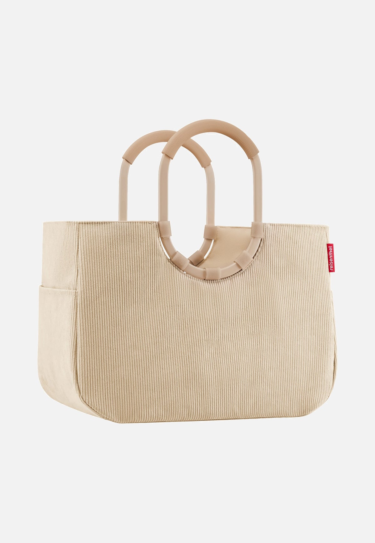 reisenthel Loopshopper L Frame Cord Sand Shopping Basket