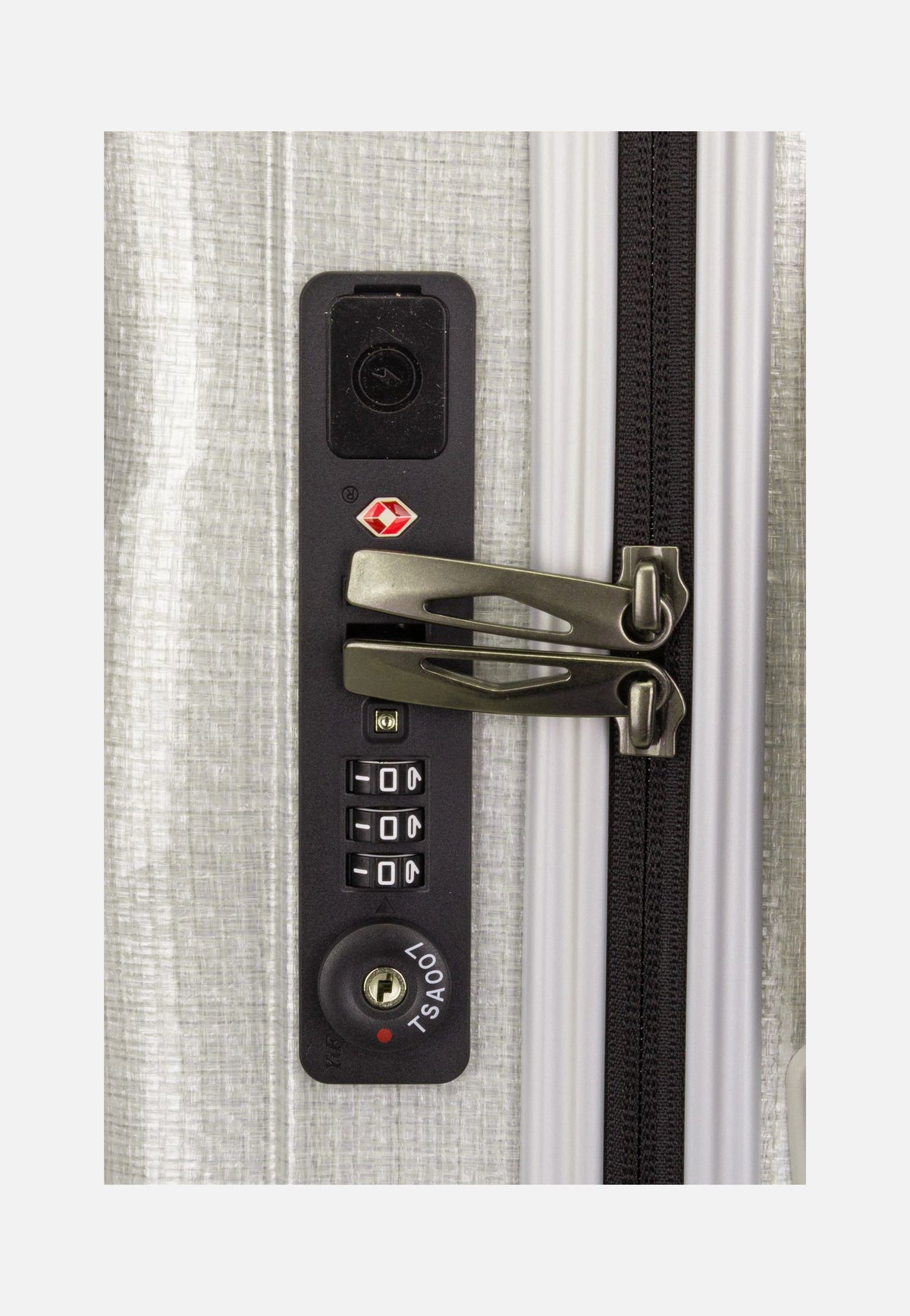 Samsonite C-Lite Spinner 55 Off White Valigia