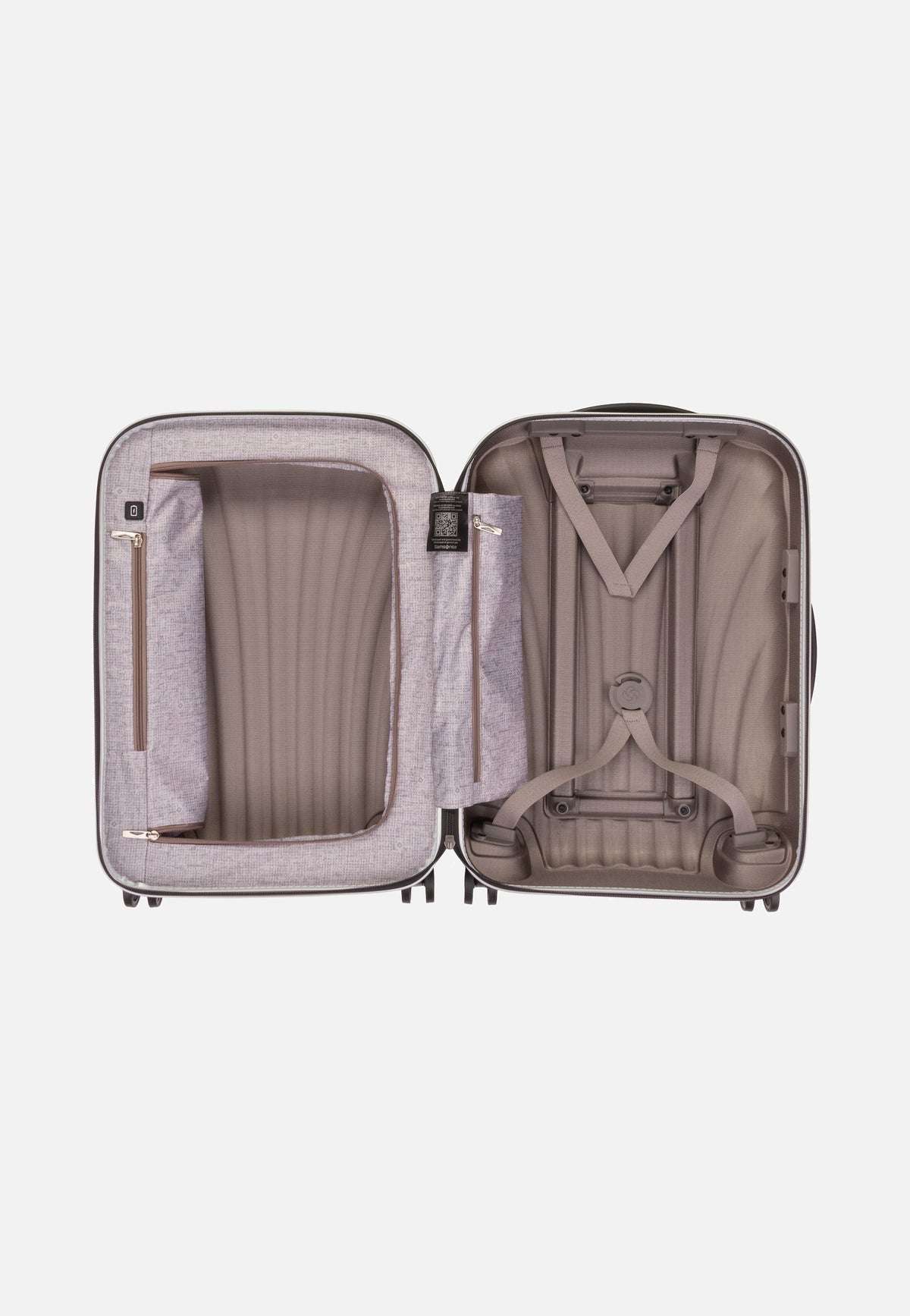 Samsonite C-Lite Spinner 55 Off White Valigia