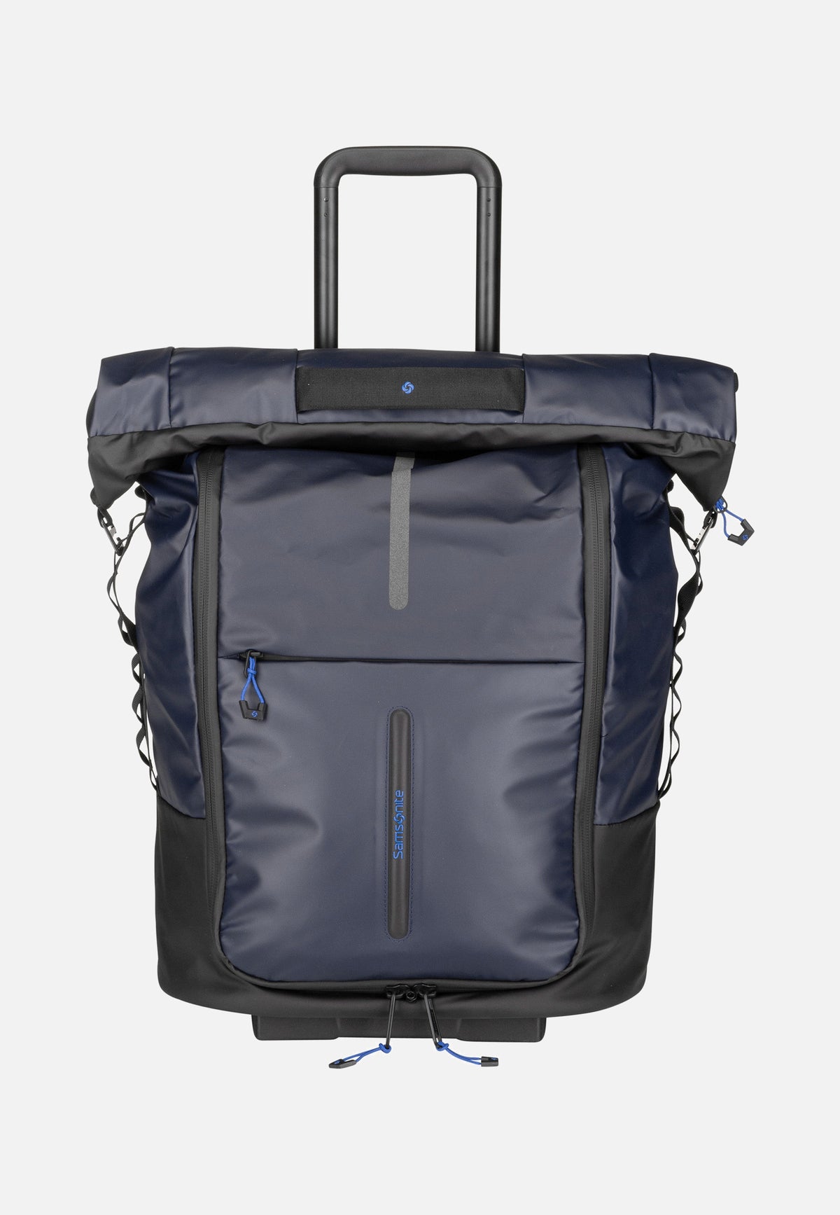 Samsonite Prodiver Foldable Duffle/WH 4-in-1 Blue Nights Travel Bag with Wheels