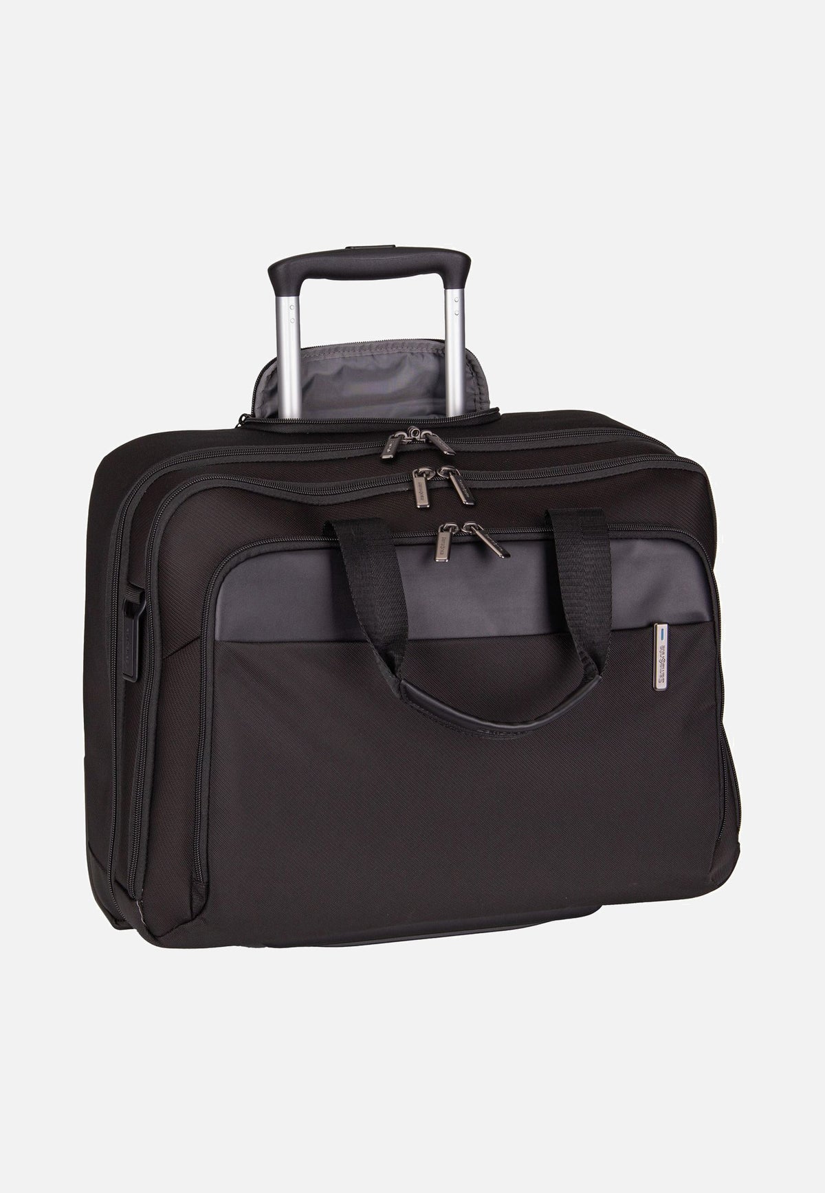 Samsonite Evosight Rolling Tote 17.3'' Black Caso pilota