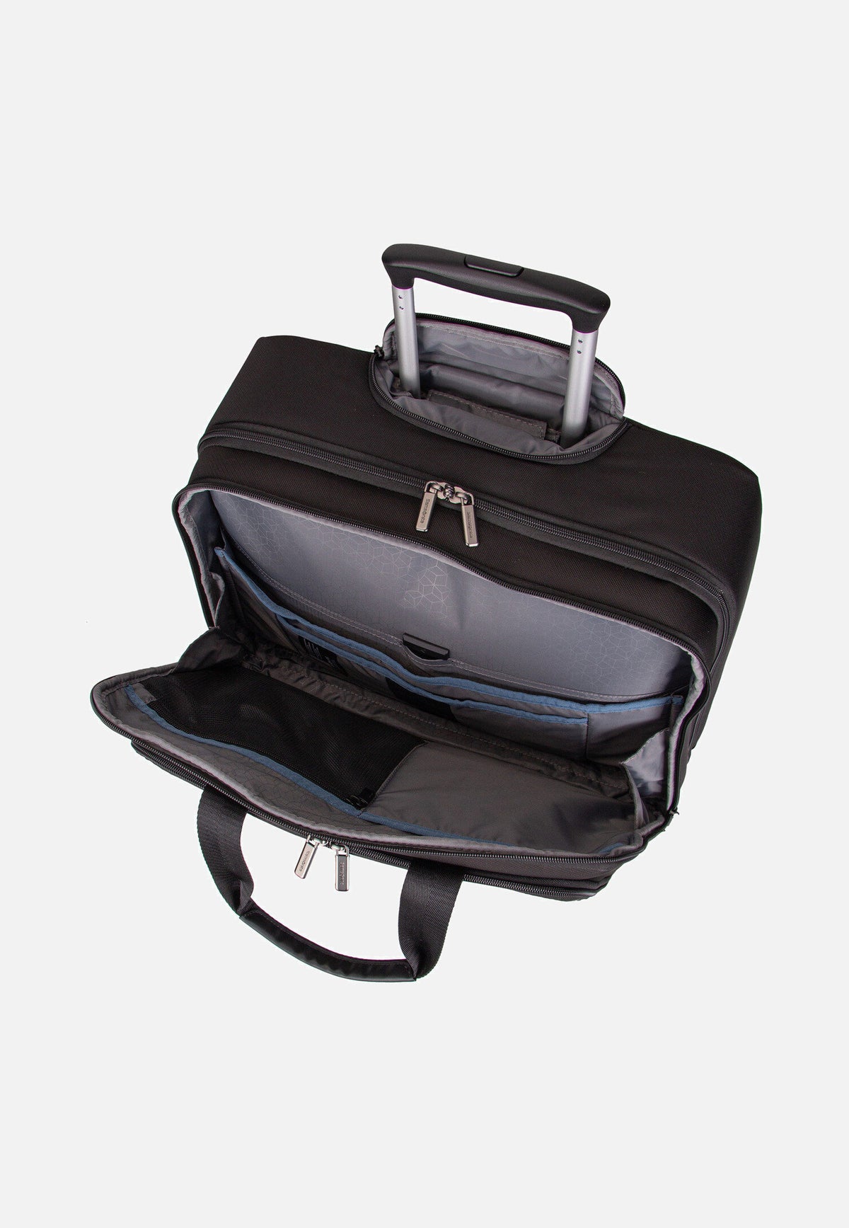 Samsonite Evosight Rolling Tote 17.3'' Black Caso pilota