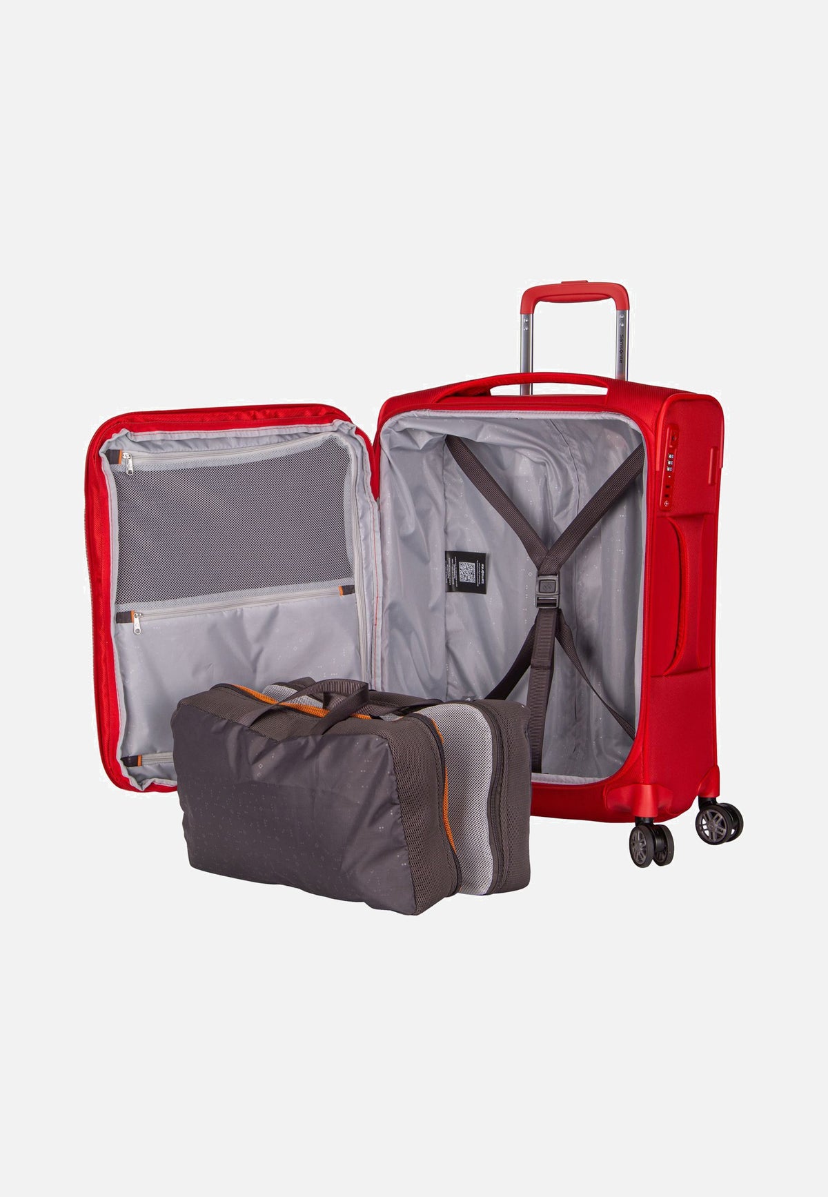 Samsonite Re-Lite Spinner 55 Poppy Red Suitcase