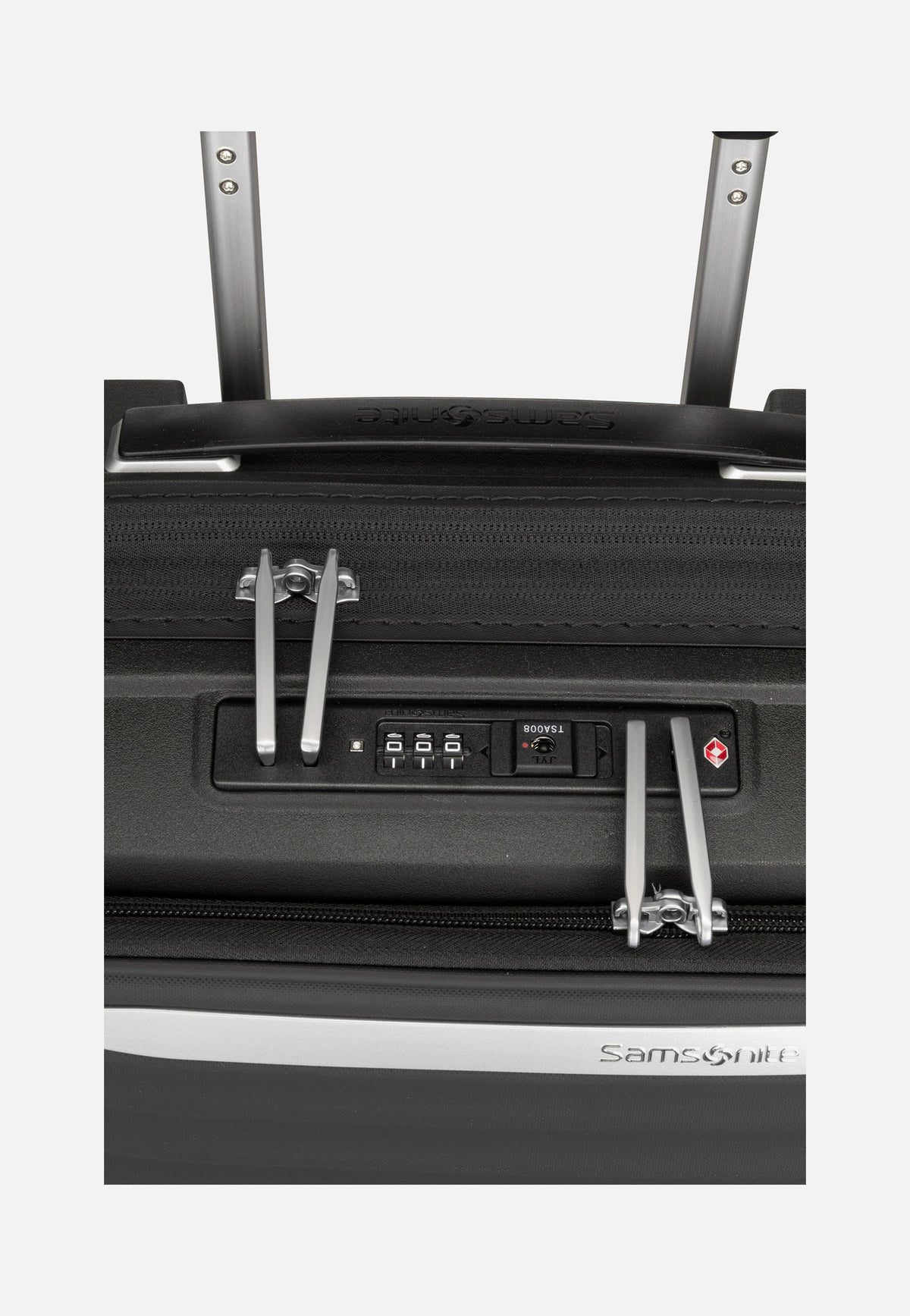 Samsonite Upscape Spinner 55 EXP Easy Access Black Valigia