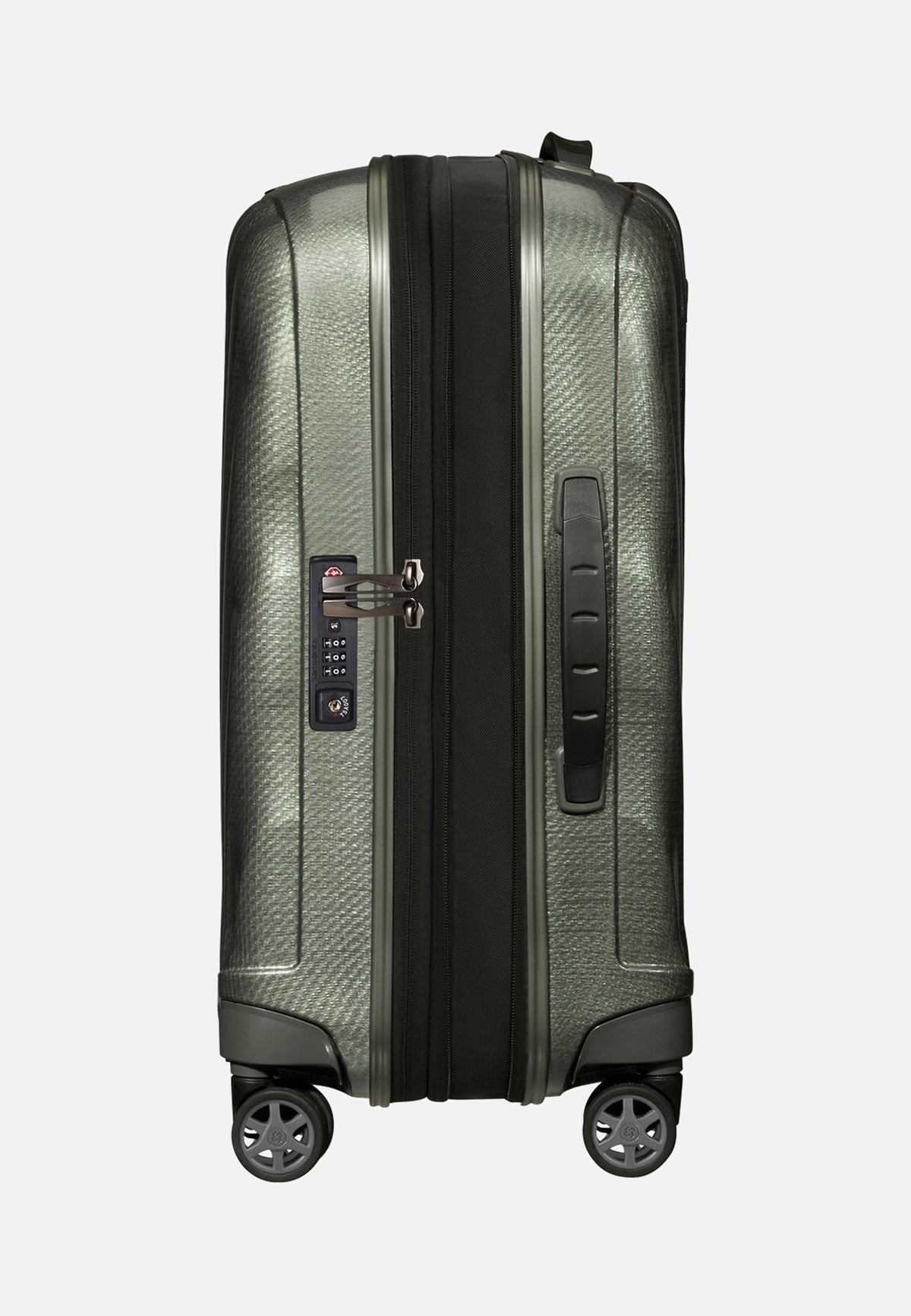 Samsonite C-Lite Spinner 55/20 Exp Metallic Green Suitcase