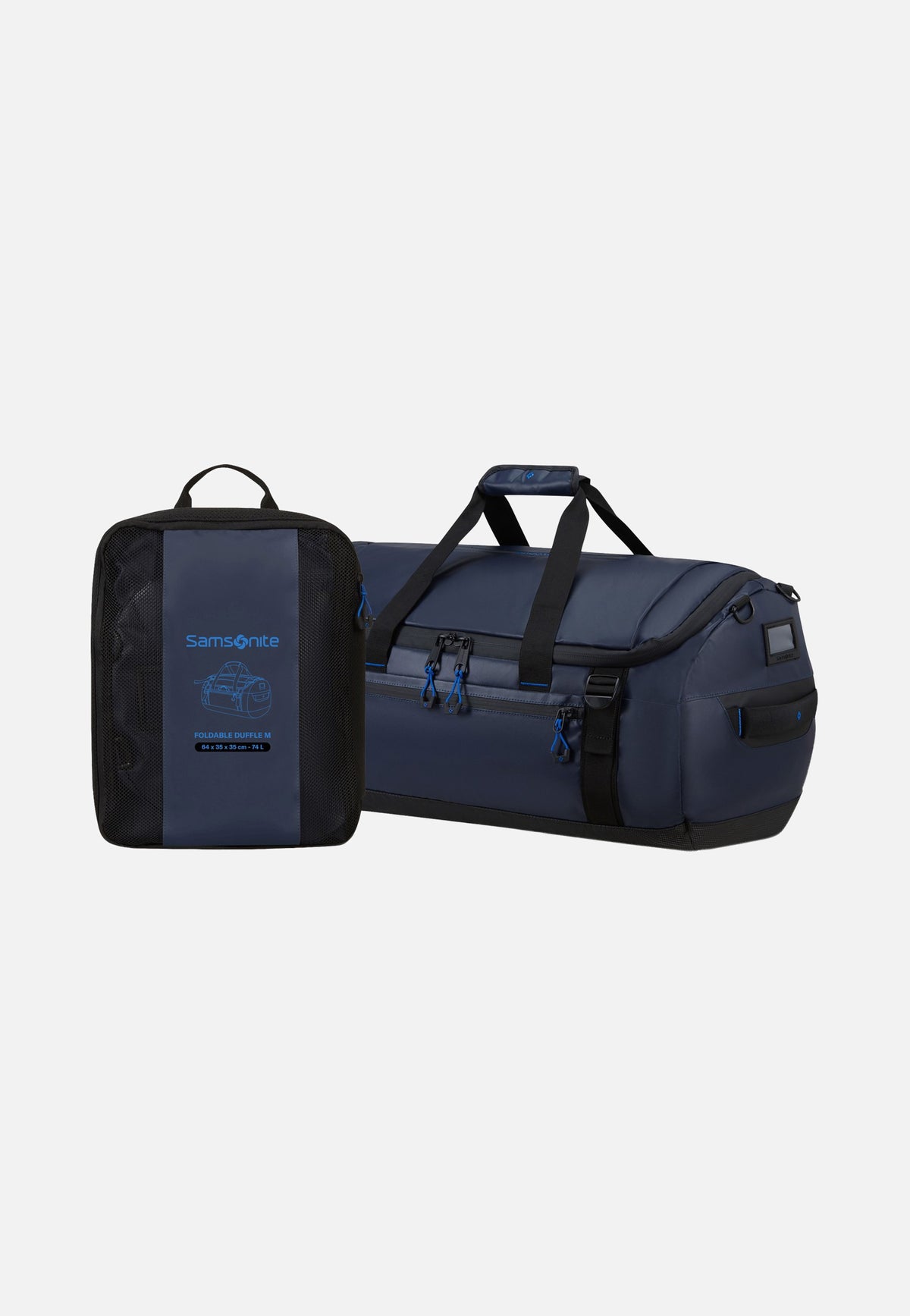 Samsonite Prodiver Foldable Duffle M Blue Nights Dufflebag