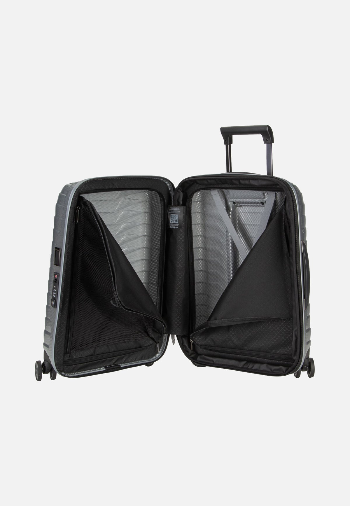 Samsonite Proxis Spinner 55/20 Exp Silver Valigia