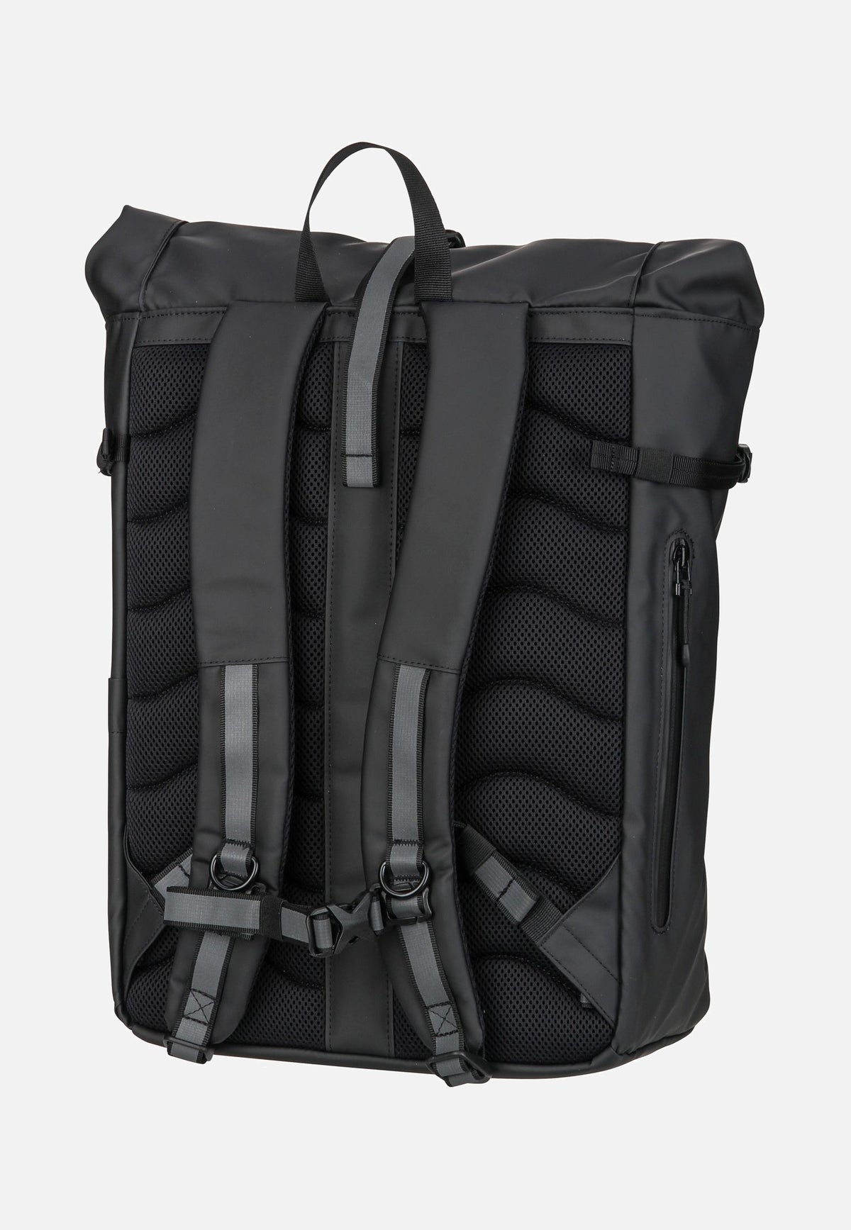 Sandqvist Arnold Black Mochila enrollable